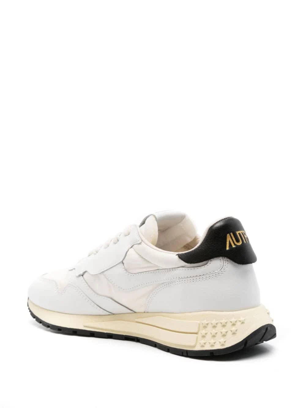 Shop Autry White Reelwind Low Sneakers