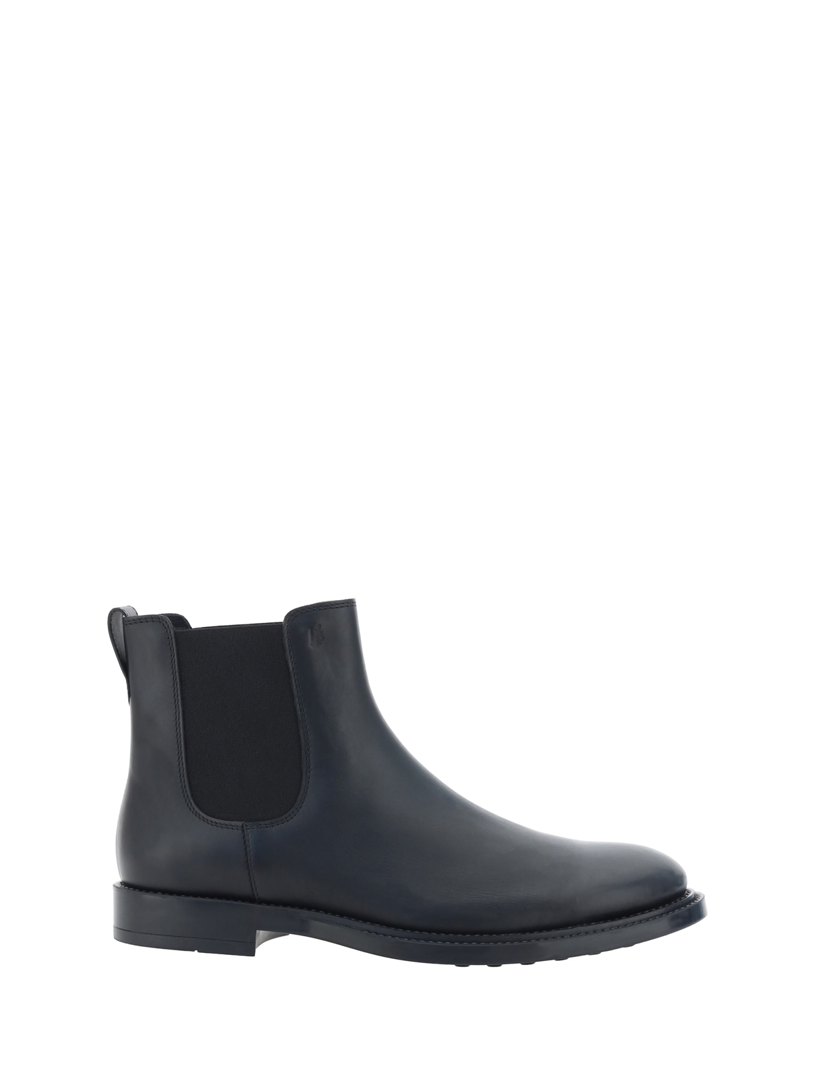 Shop Tod's Ankle Boots In Nero