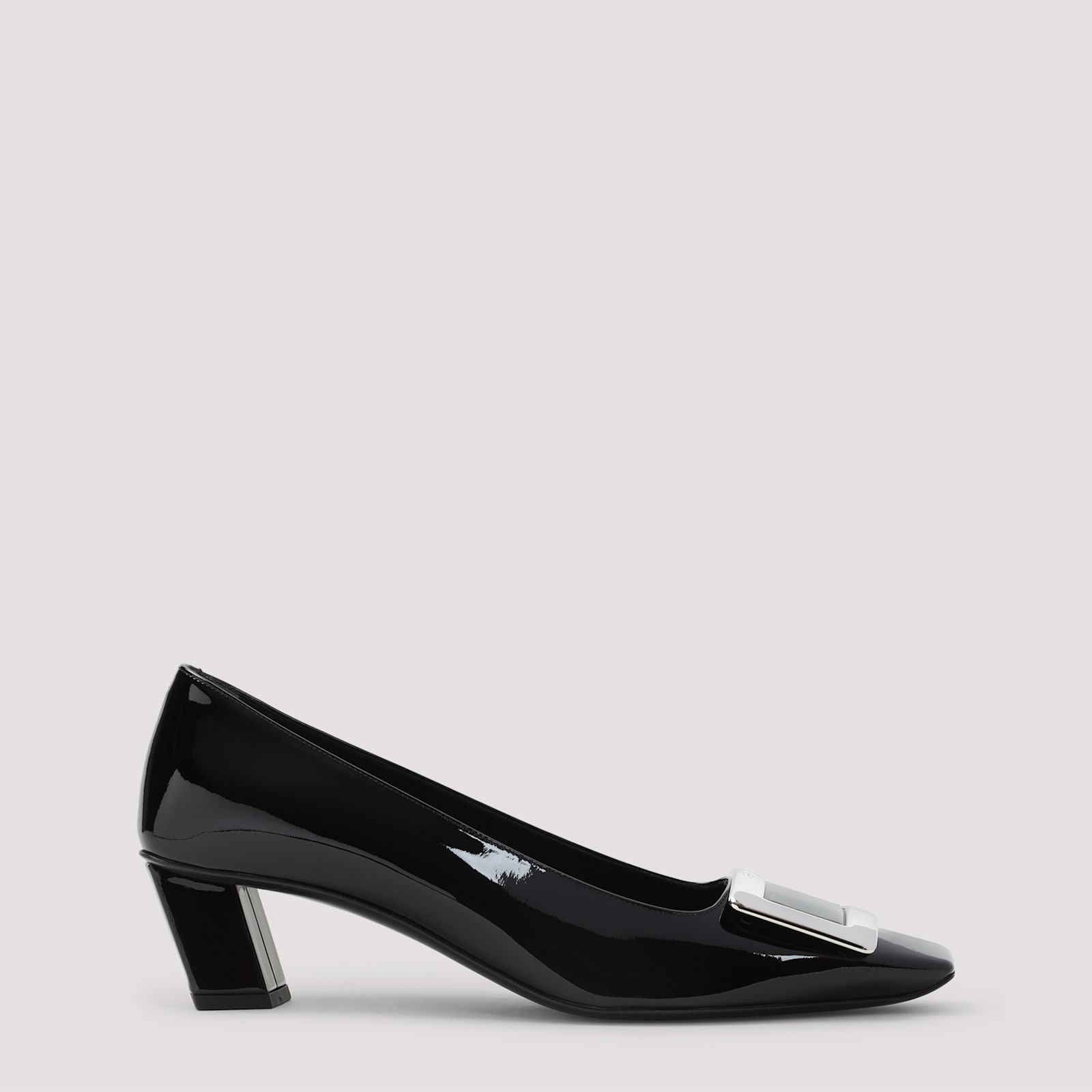 Roger Vivier Belle Pumps With Squared Toe In Black