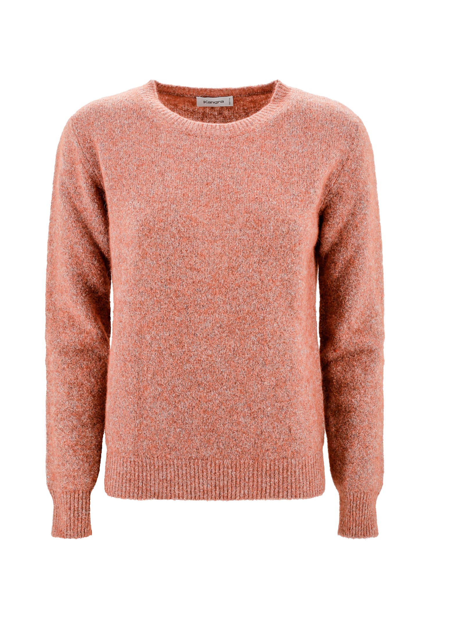 Kangra Crew-neck Jumper In Coccio