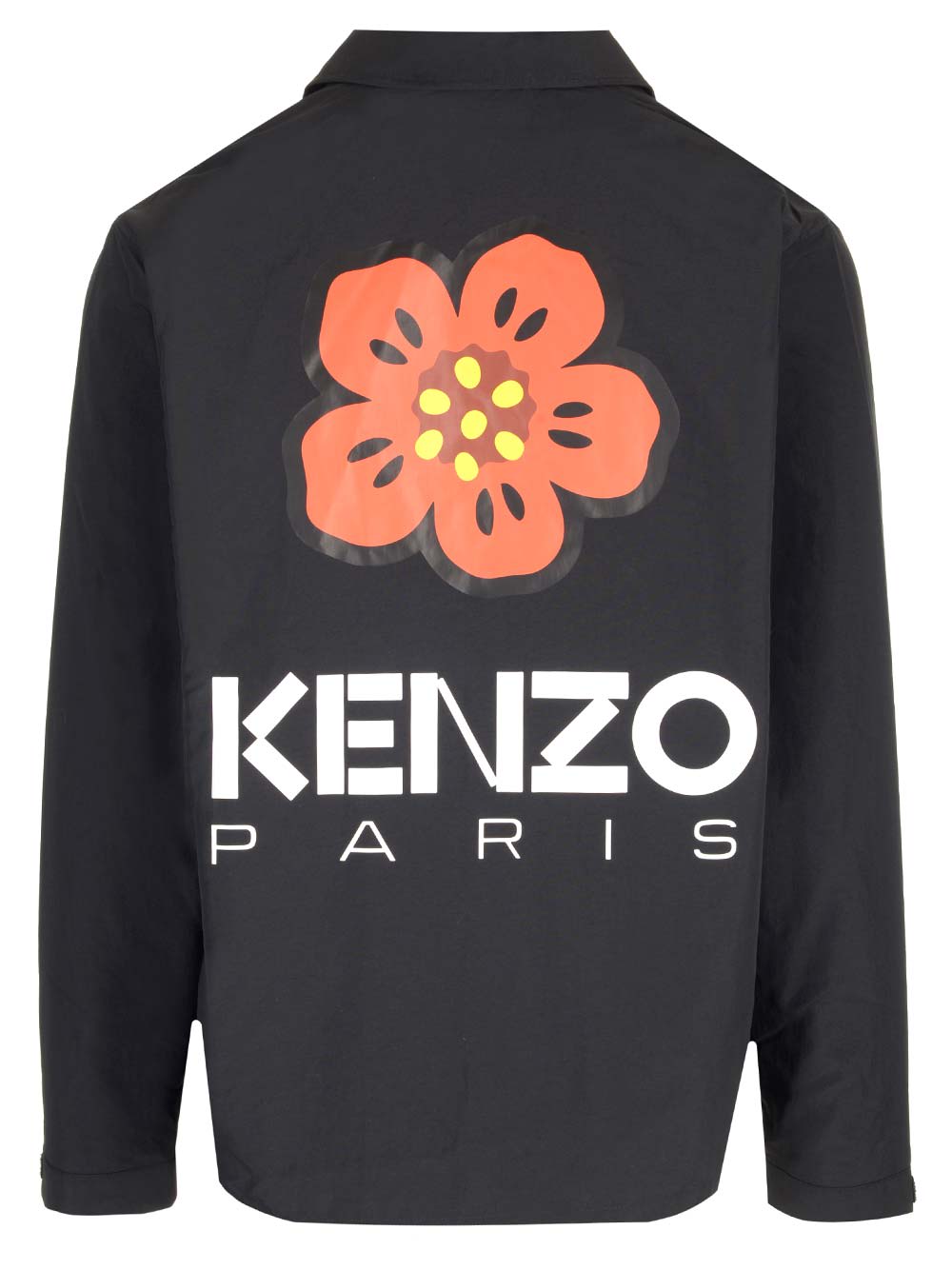 Shop Kenzo Boke Flower Coah Jacket In Black