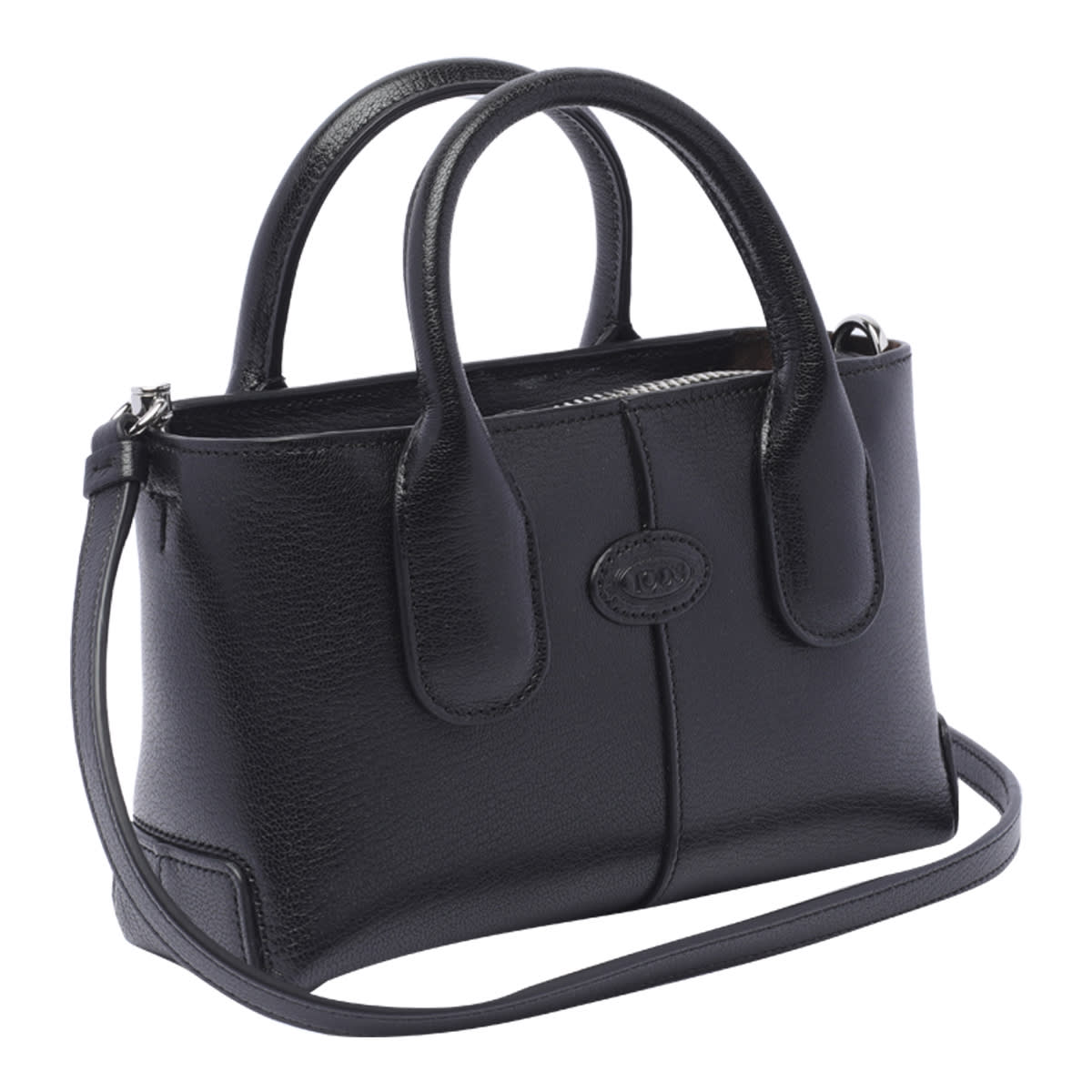 Shop Tod's Nikita Handbag In Black