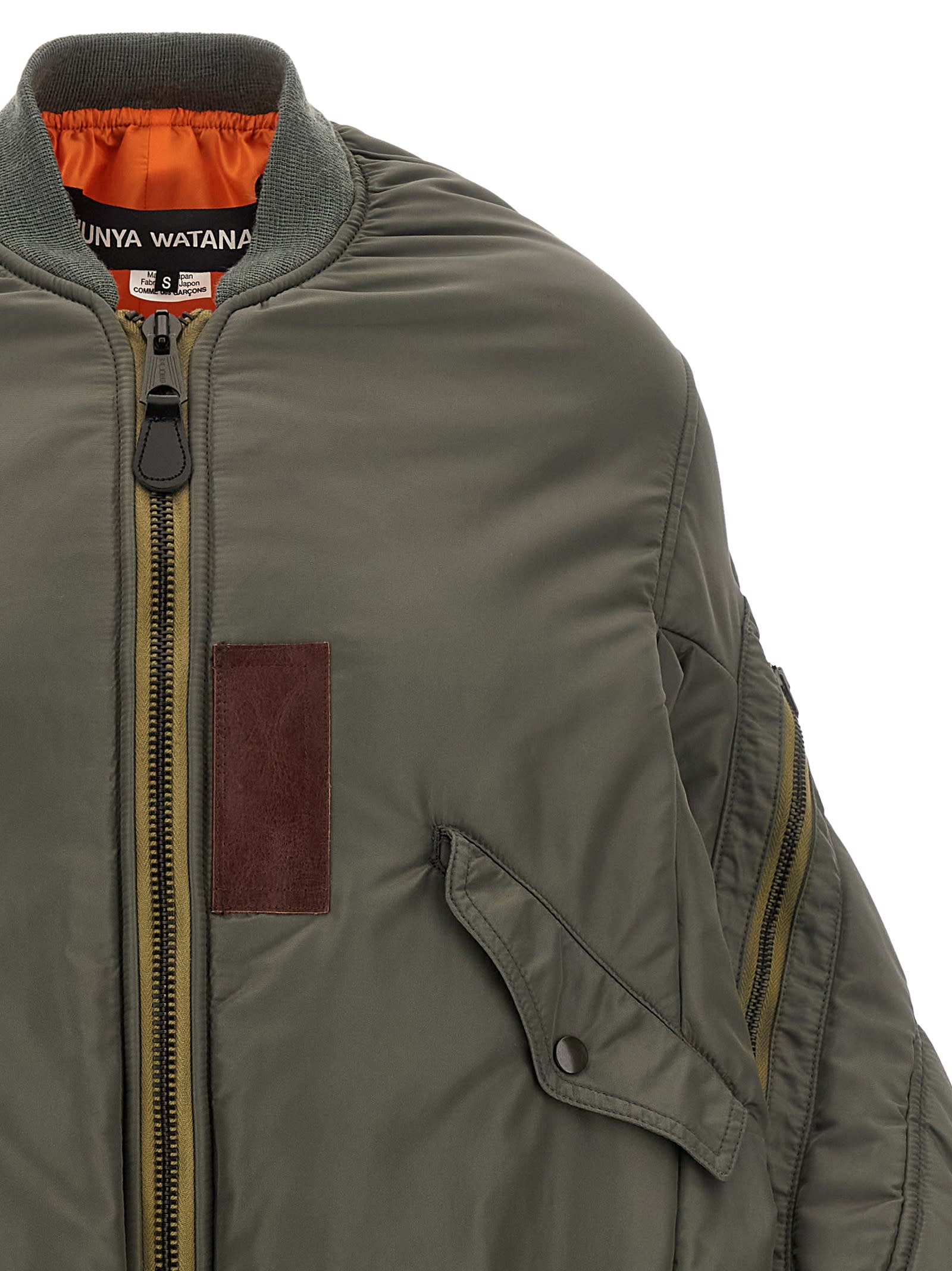 Junya Watanabe Zippered Casual Jacket In Green