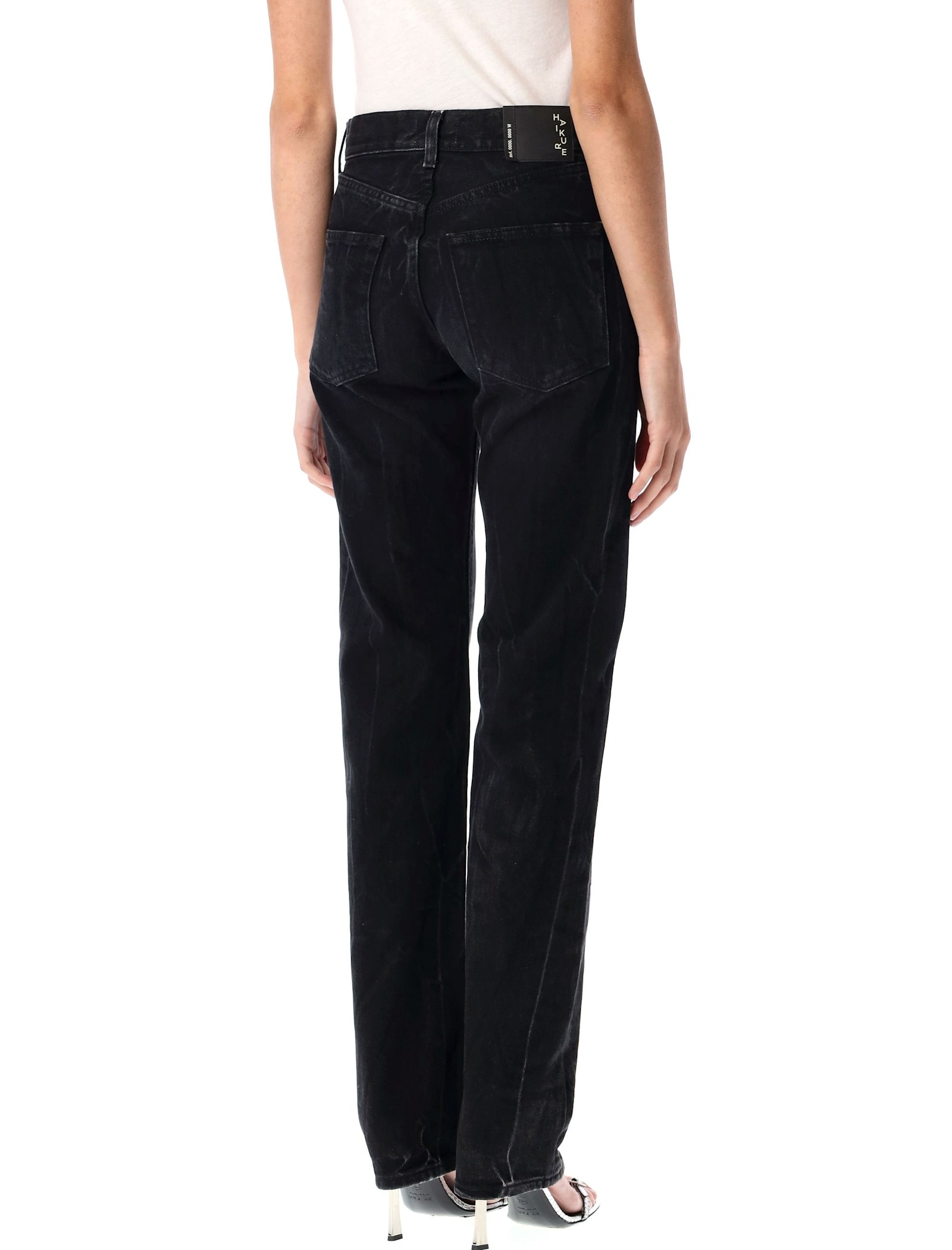 Haikure Cleo New Bassano Black Denim Pant In Black