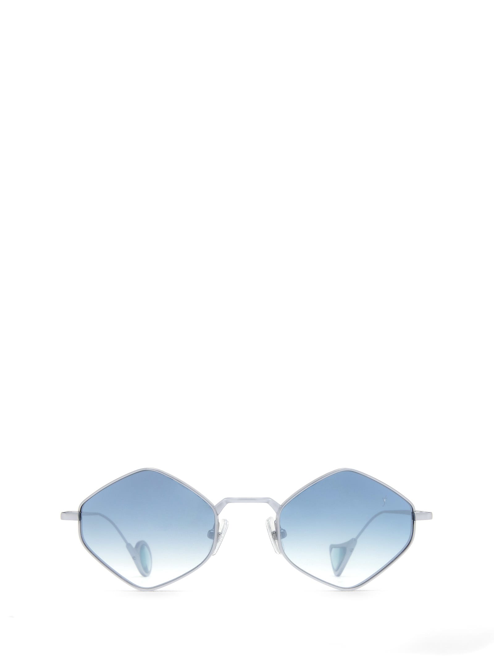 Shop Eyepetizer Agora Matt Silver Sunglasses
