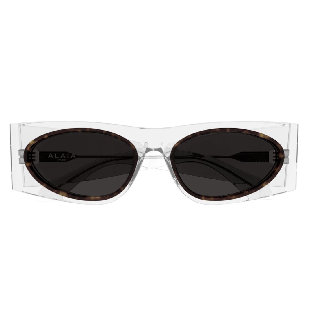 Alaïa Aa0085s001 Crystal Crystal Grey In White