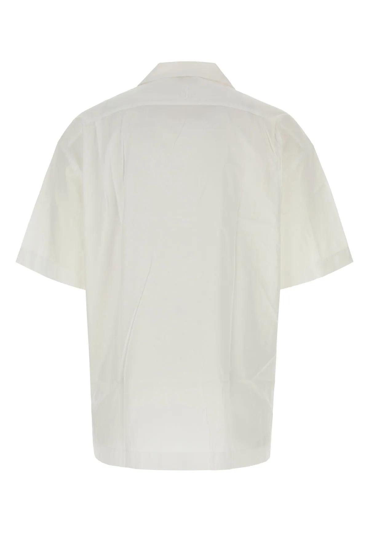 Shop Jw Anderson White Cotton Shirt
