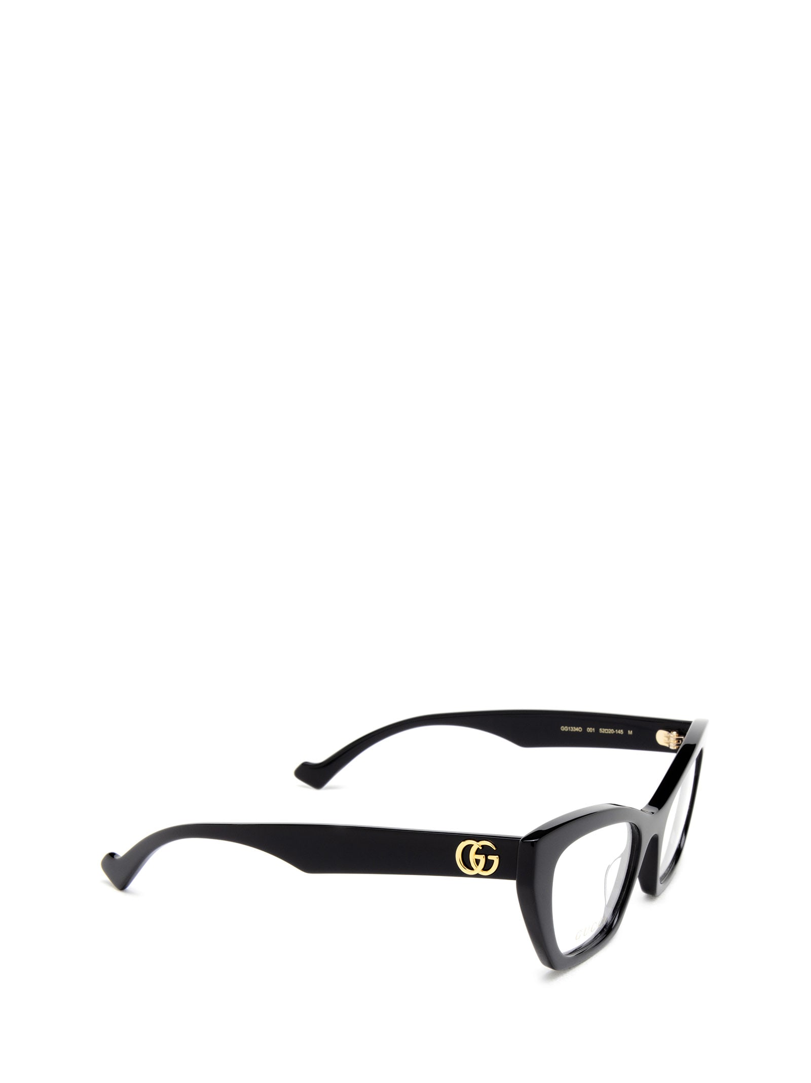 Shop Gucci Gg1334o Black Glasses