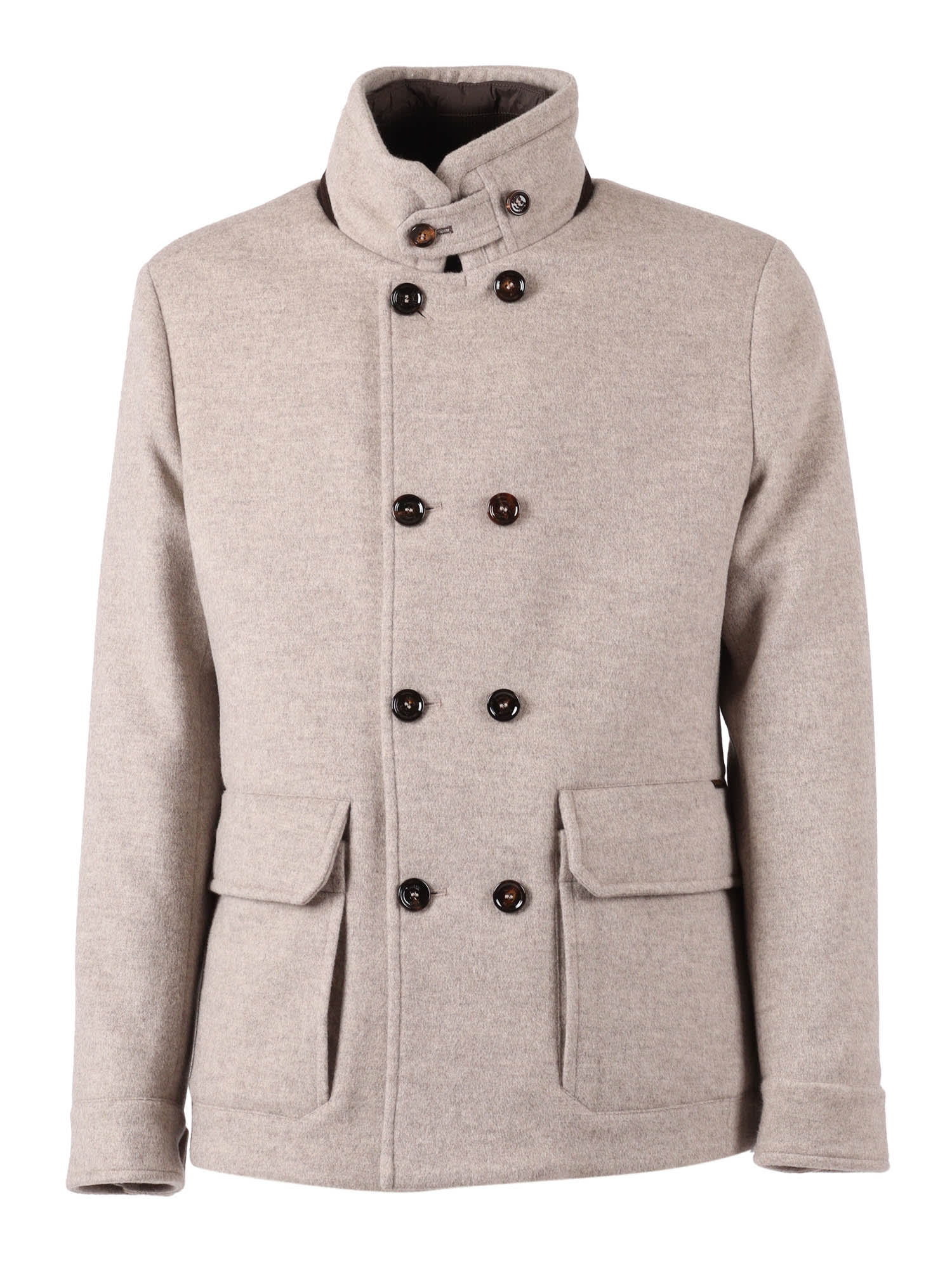 Moorer Bas-le Jacket In Gray