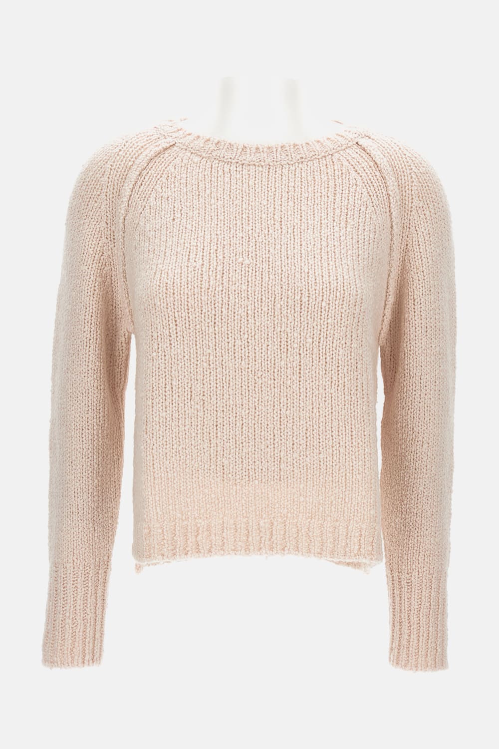 Drumohr Raglan-sleeve Ribbed Sweater In Neutral