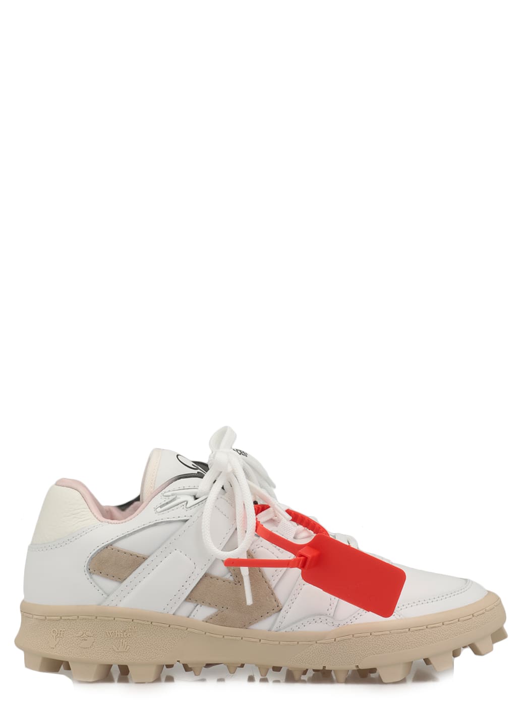 Off-White Smooth Leather Sneaker