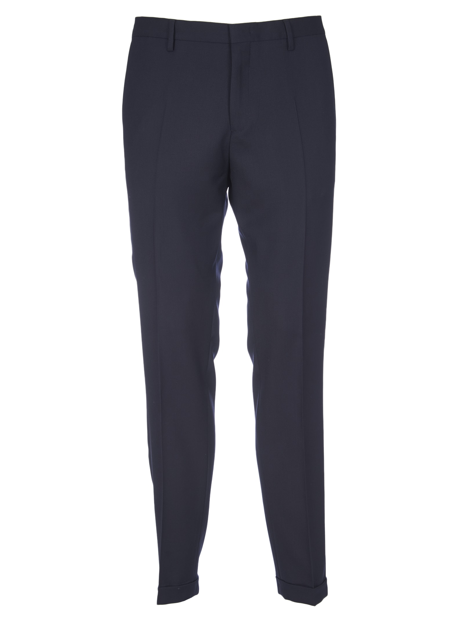 Shop Paul Smith Trousers In Blue