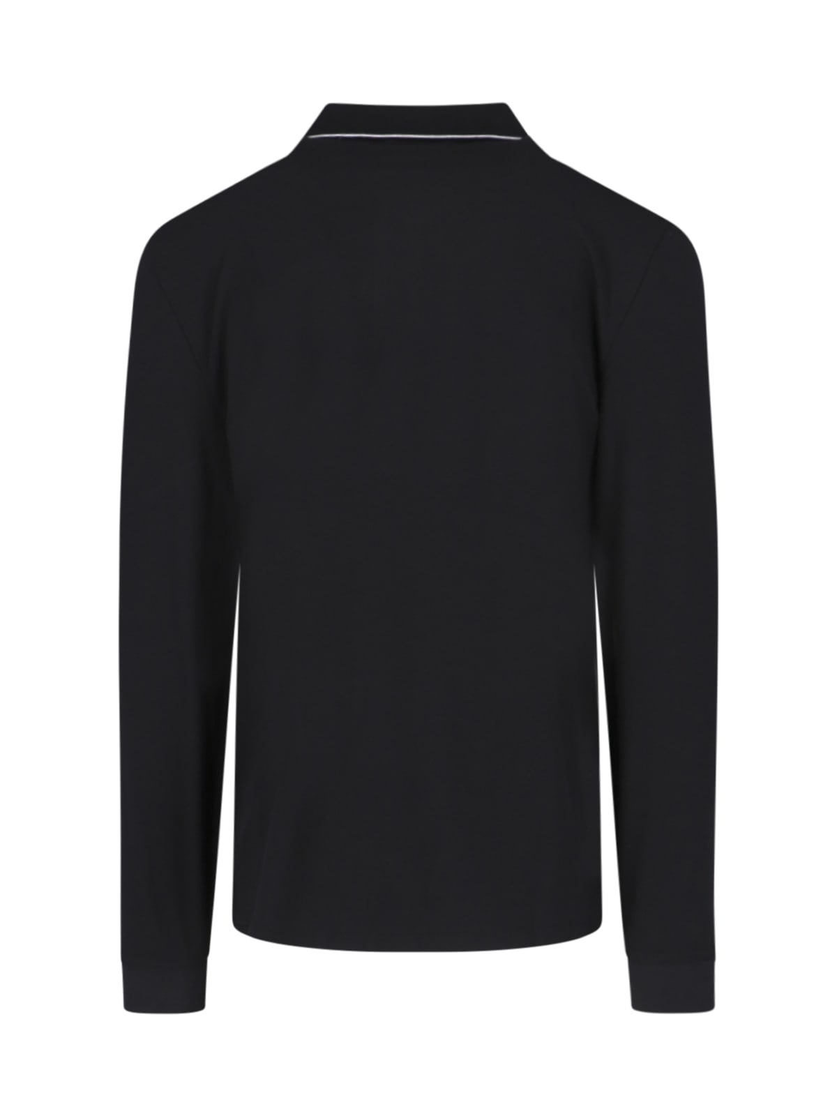 Shop C.p. Company Polo Shirt In Black