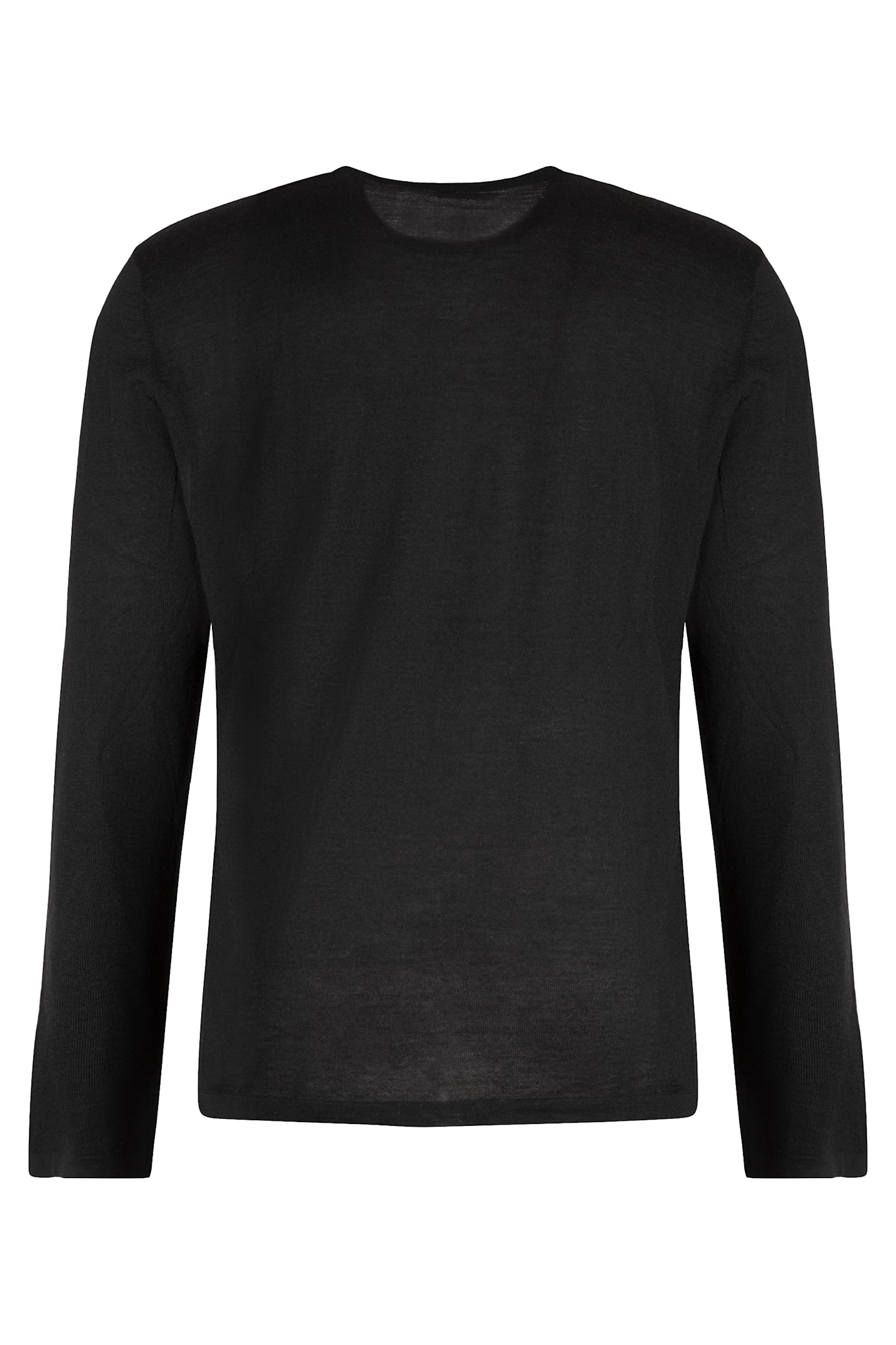 Le Kasha Crew-neck Cashmere Sweater In Black