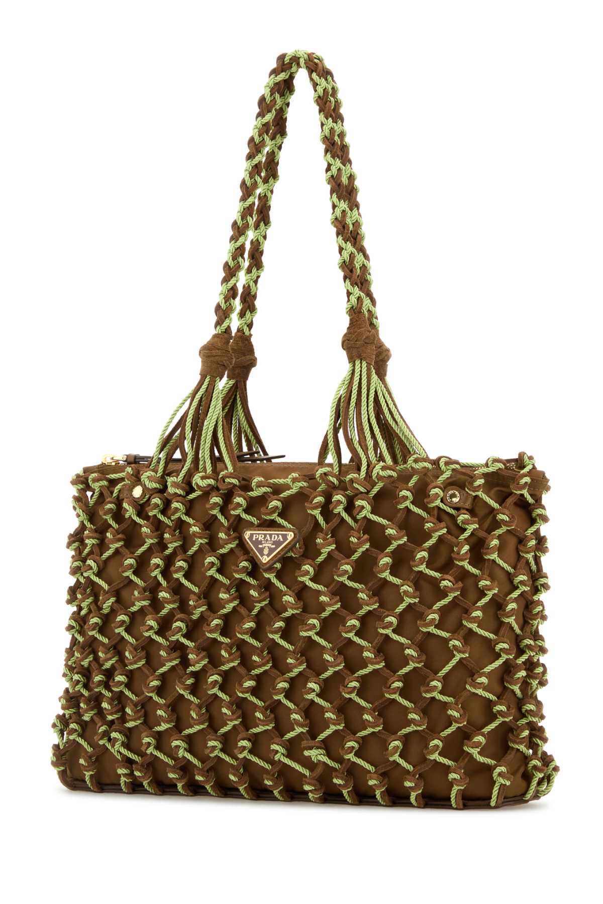 Prada Dual Texture Shopping Tote