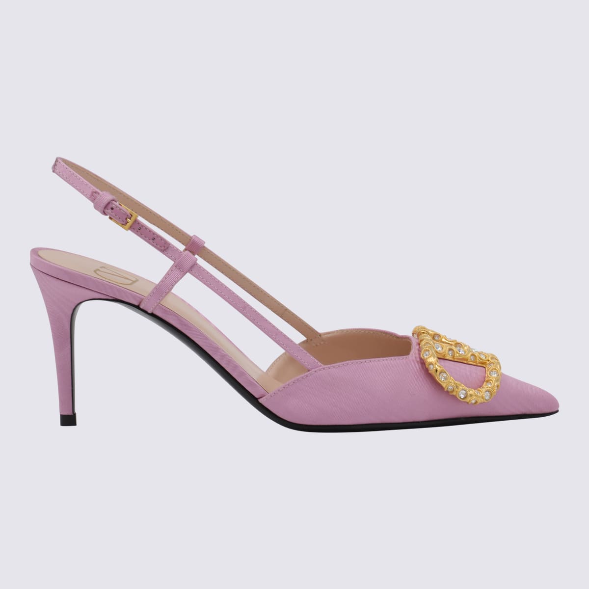Valentino Garavani Pink Leather Pumps