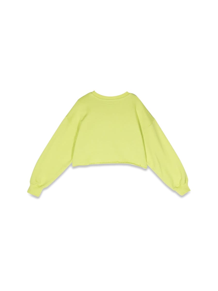 MSGM CROPPED SWEATSHIRT 