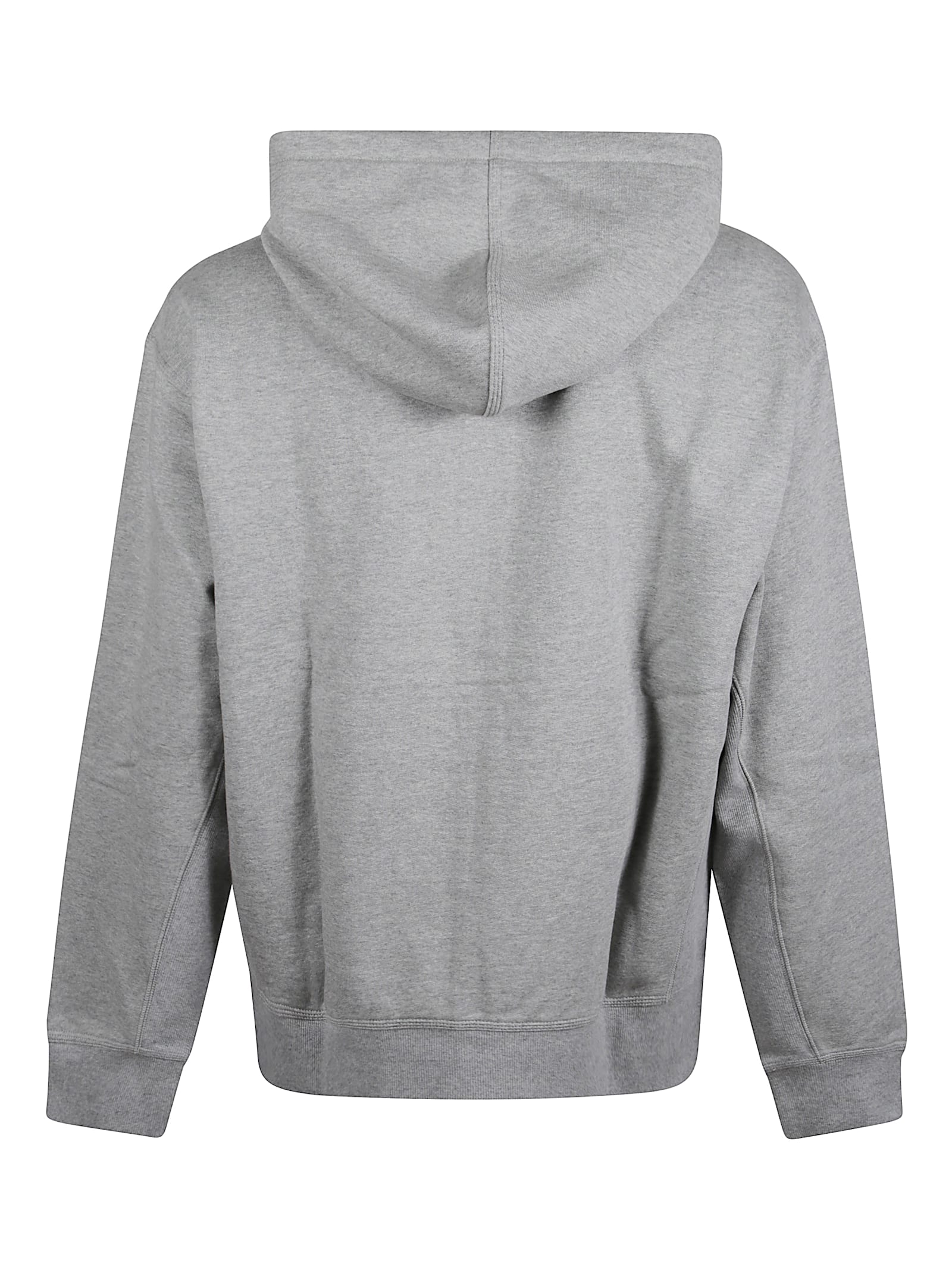 Carhartt American Script Hoodie In Gray