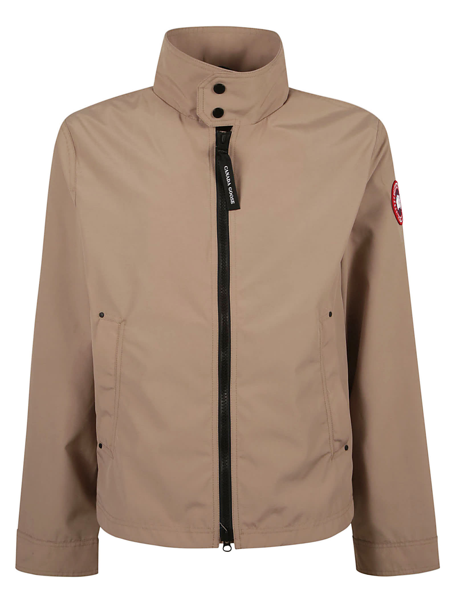 Shop Canada Goose Rosedale Jacket In Tan