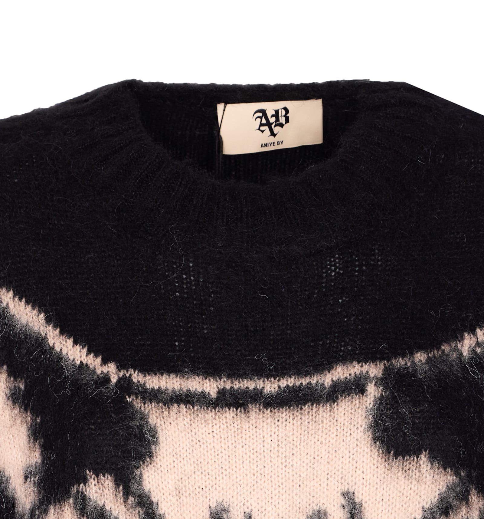 Aniye By Cat Crewneck Sweater In Black