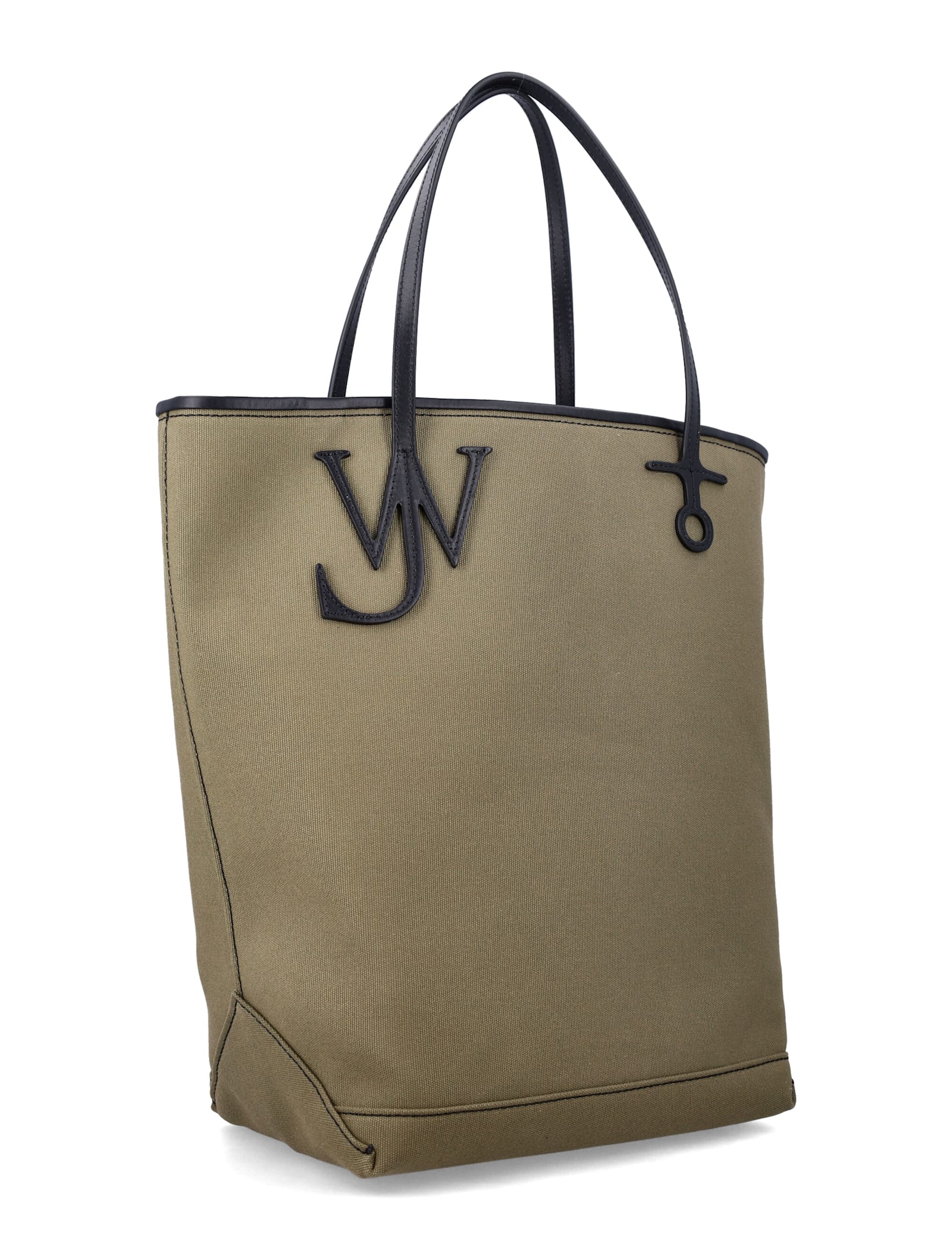 Jw Anderson Tall Anchor Tote In Green