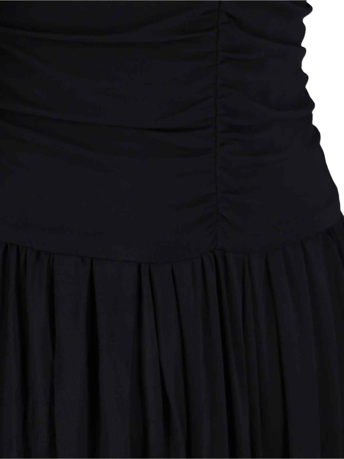 Isabel Marant Knee Length Dress Asymmetric Hem