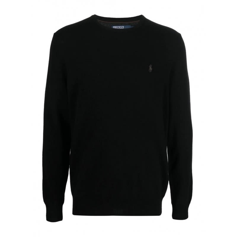 Polo Ralph Lauren Wool Slim Fit Sweater With Logo Embroidery