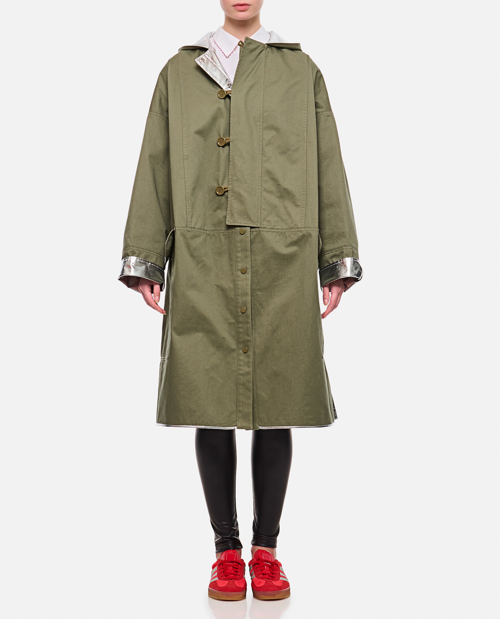 RABANNE DOUBLE PARKA COAT 