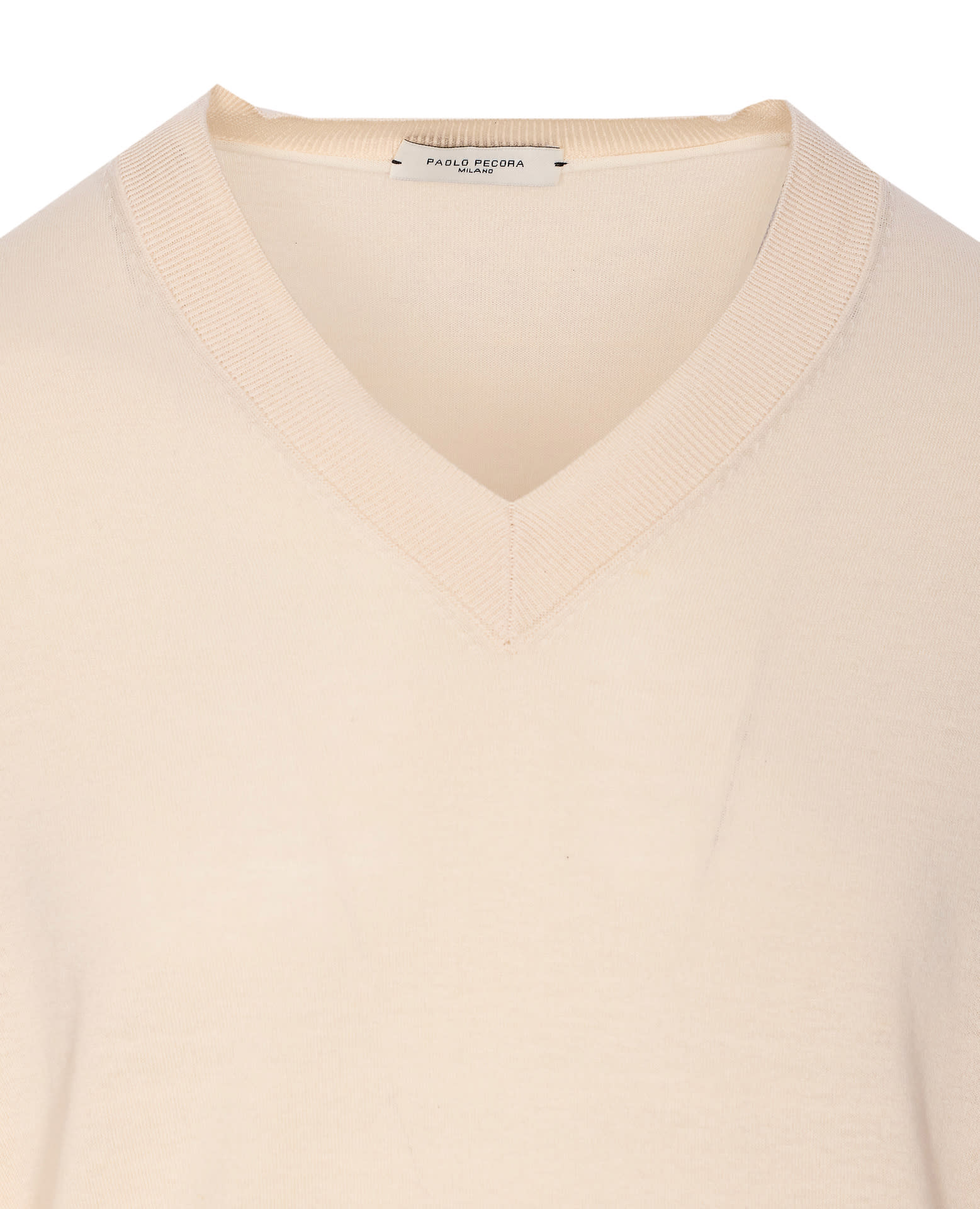 Paolo Pecora Silk-blend Jumper In White