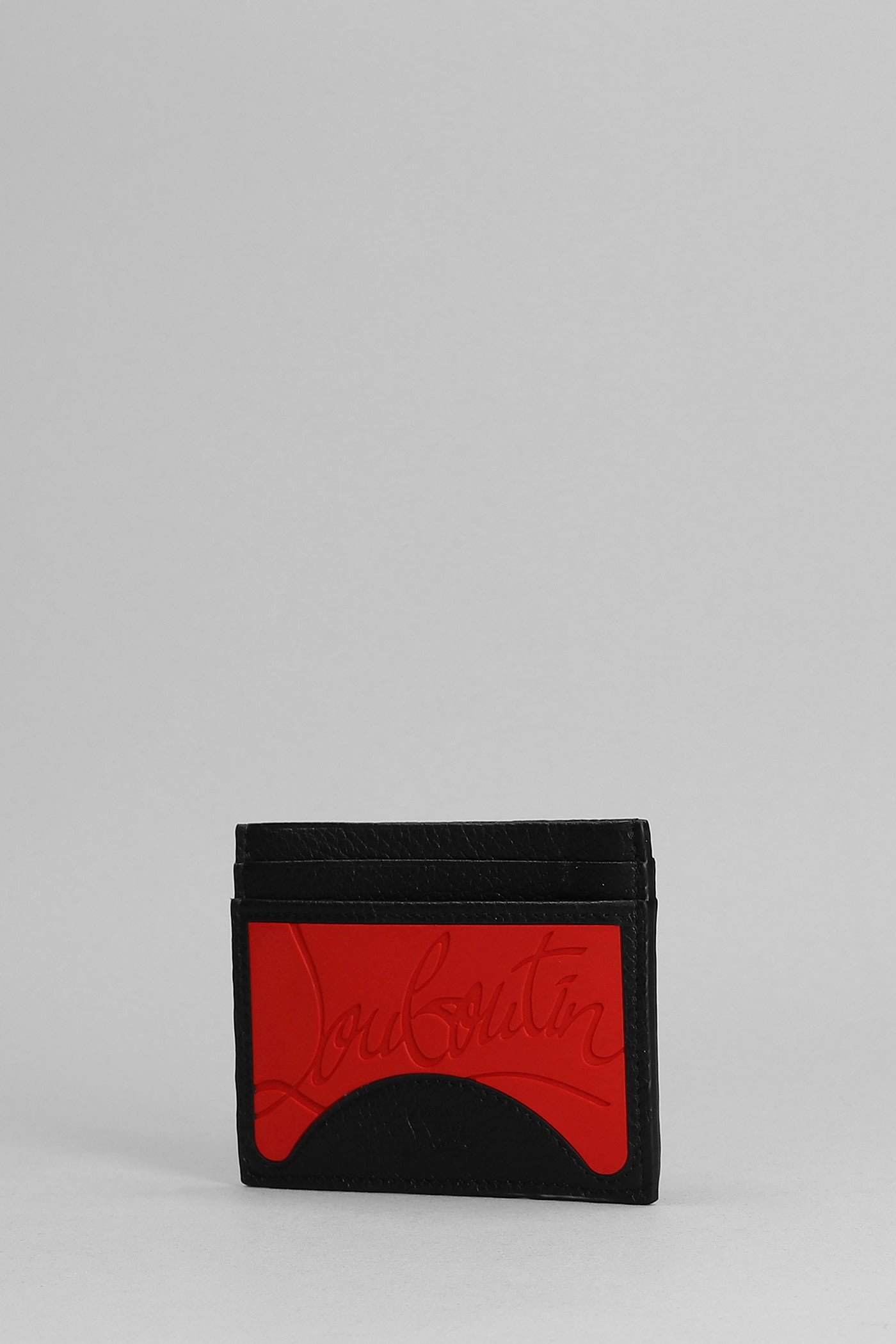 Shop Christian Louboutin Wallet In Red Leather
