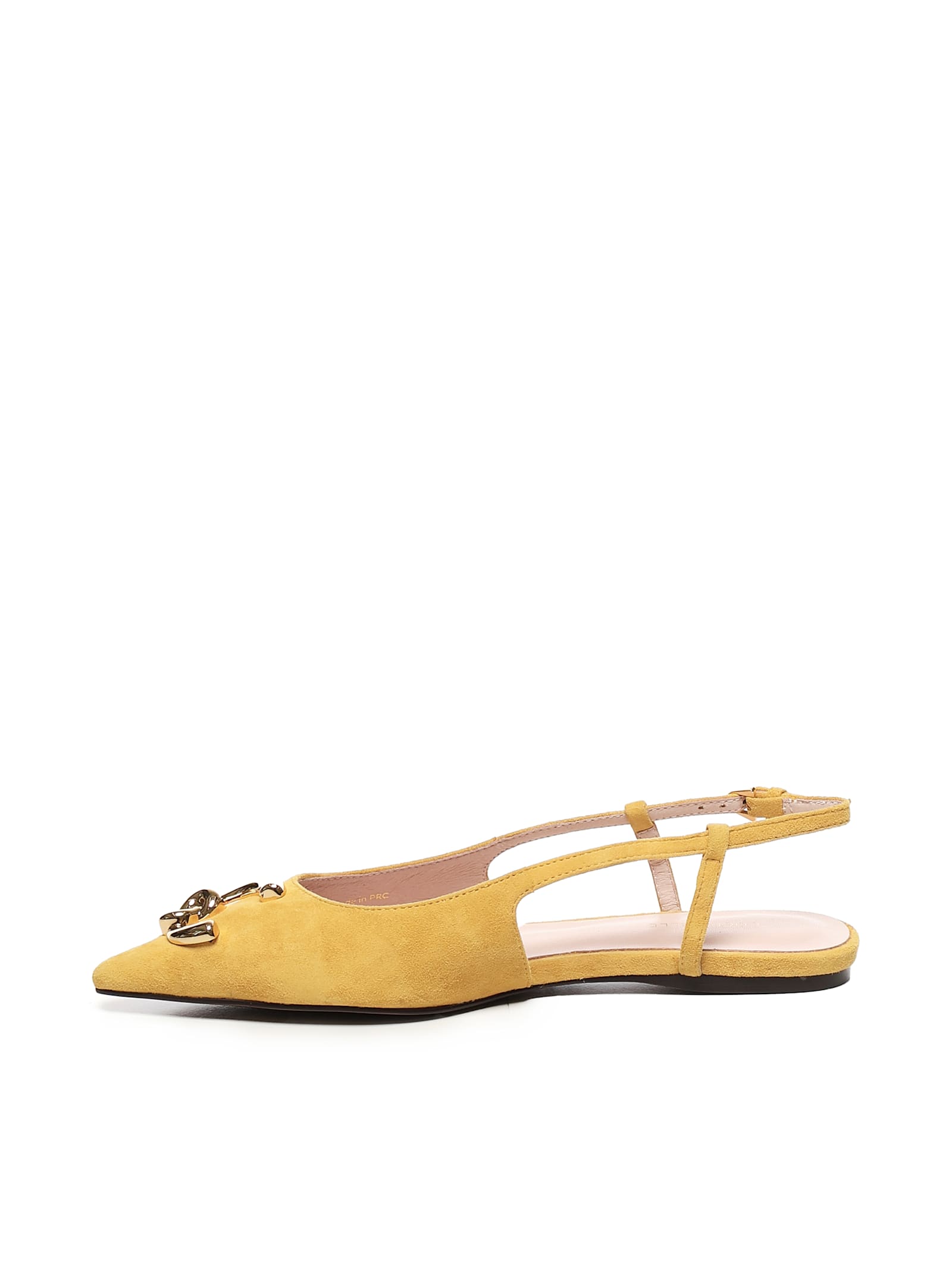 Coccinelle C-me Flat Slingback In Suede