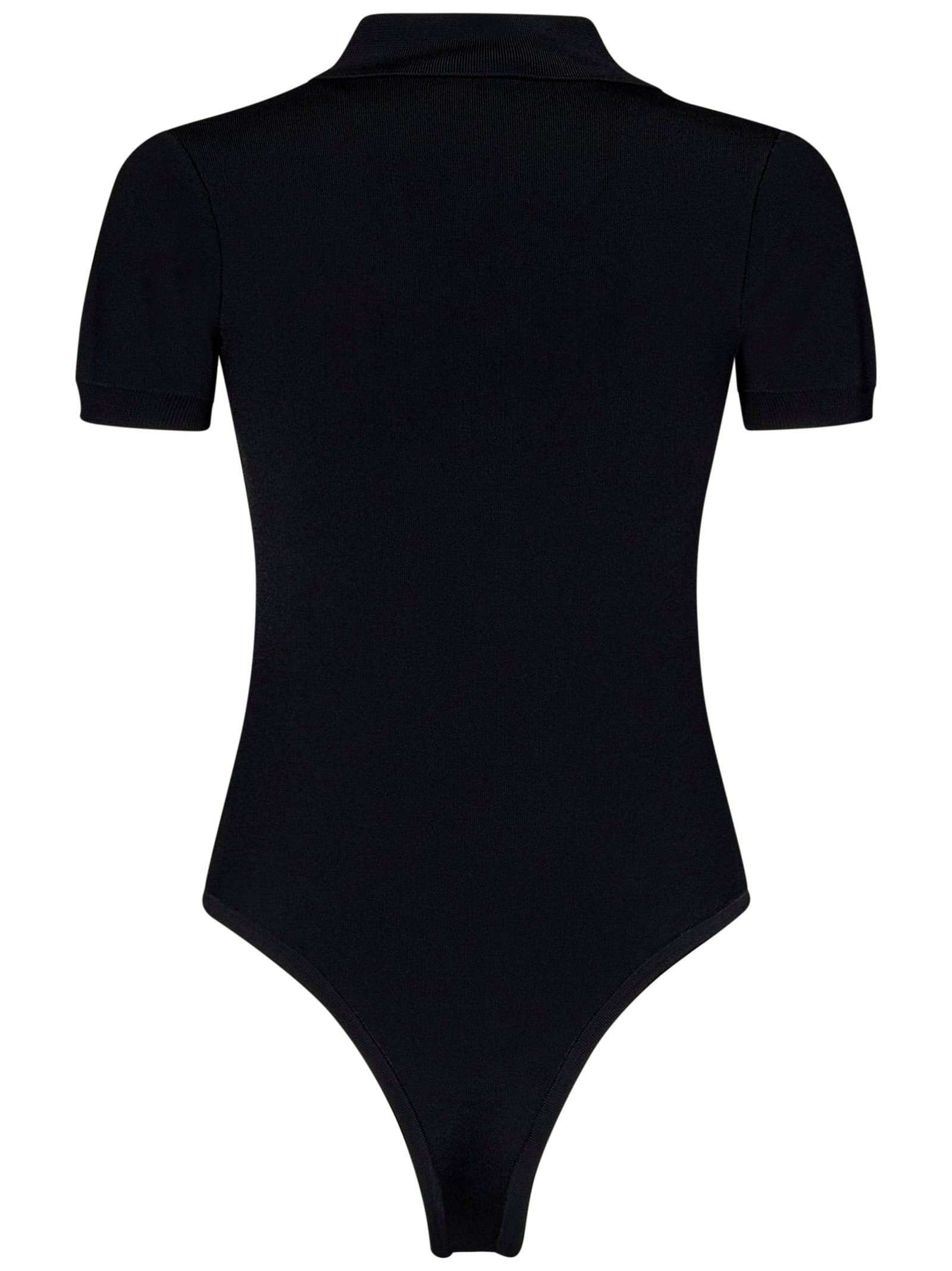 Shop Versace Jeans Couture Body In Black