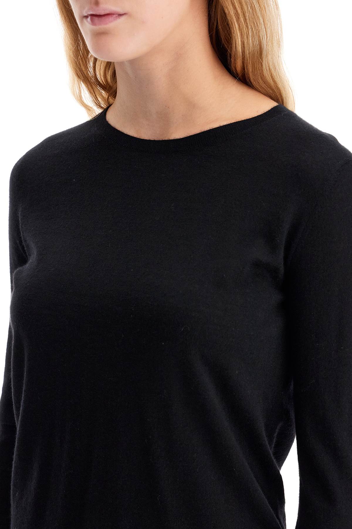 Shop Lisa Yang Cashmere Alba Pullover In Black (black)