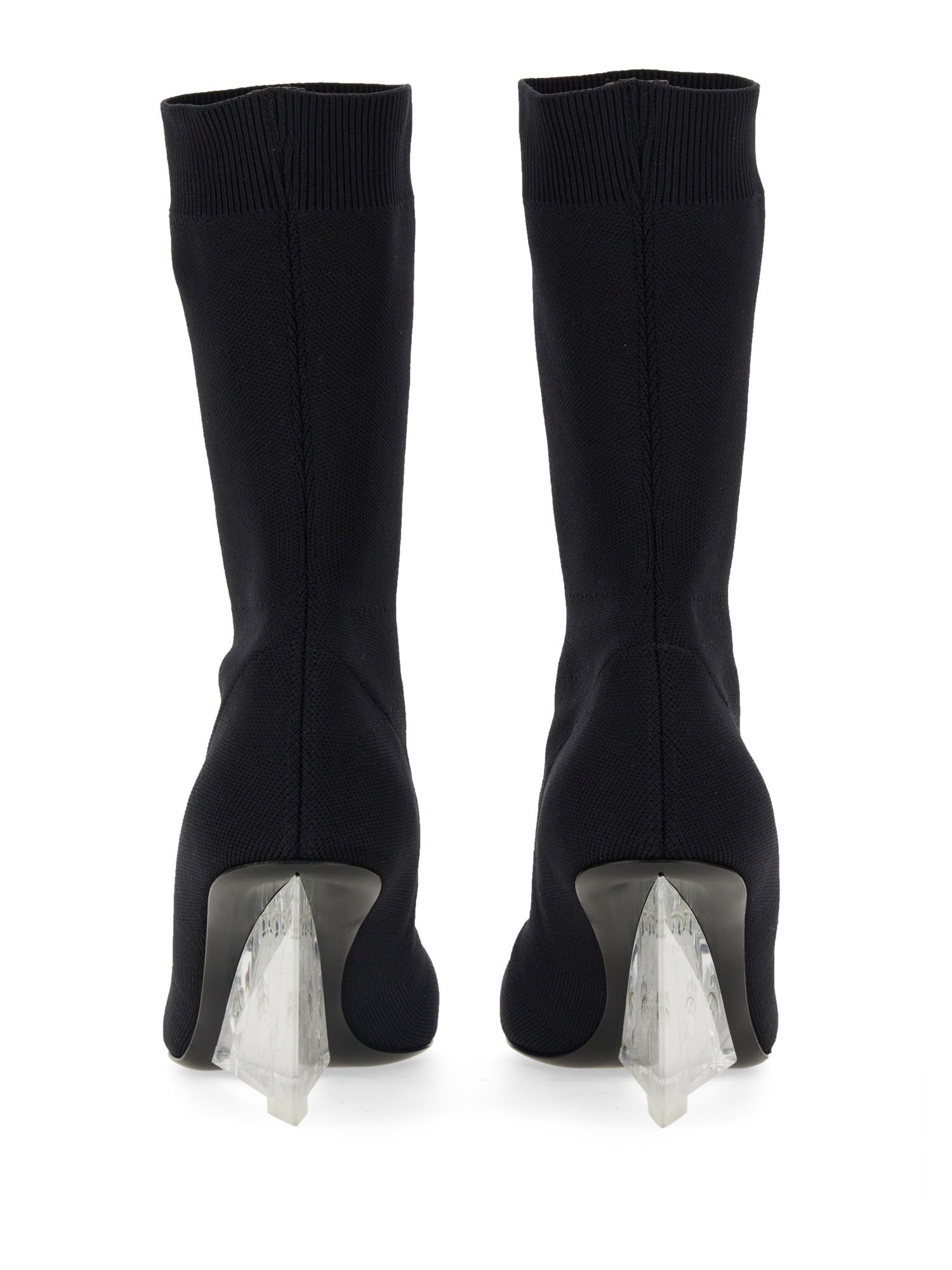 Alexander Mcqueen Mcqueen Women 'shard' Ankle Boots In Black