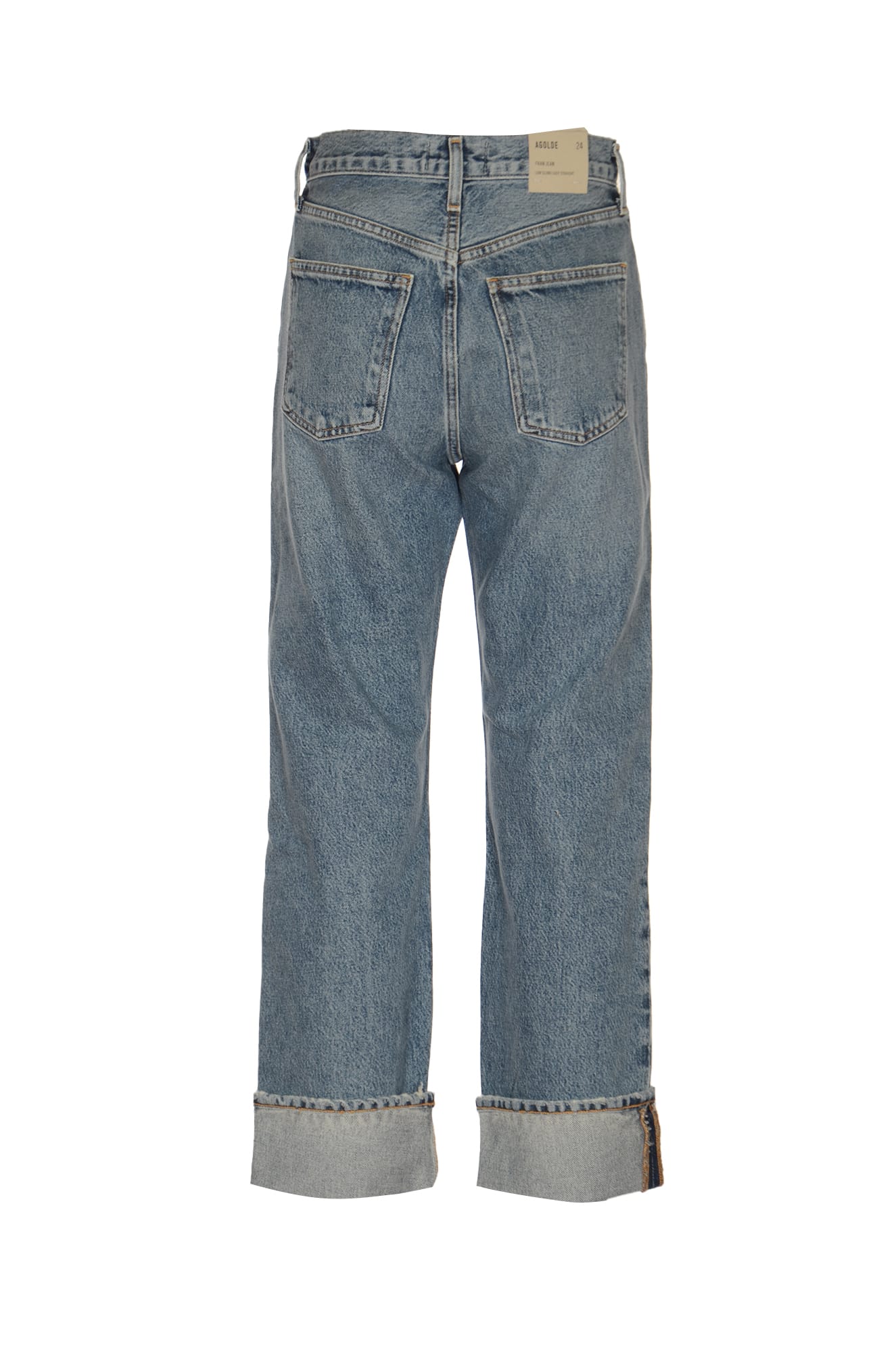Shop Agolde Low Slung Easy Straight Fran Jeans In Invention
