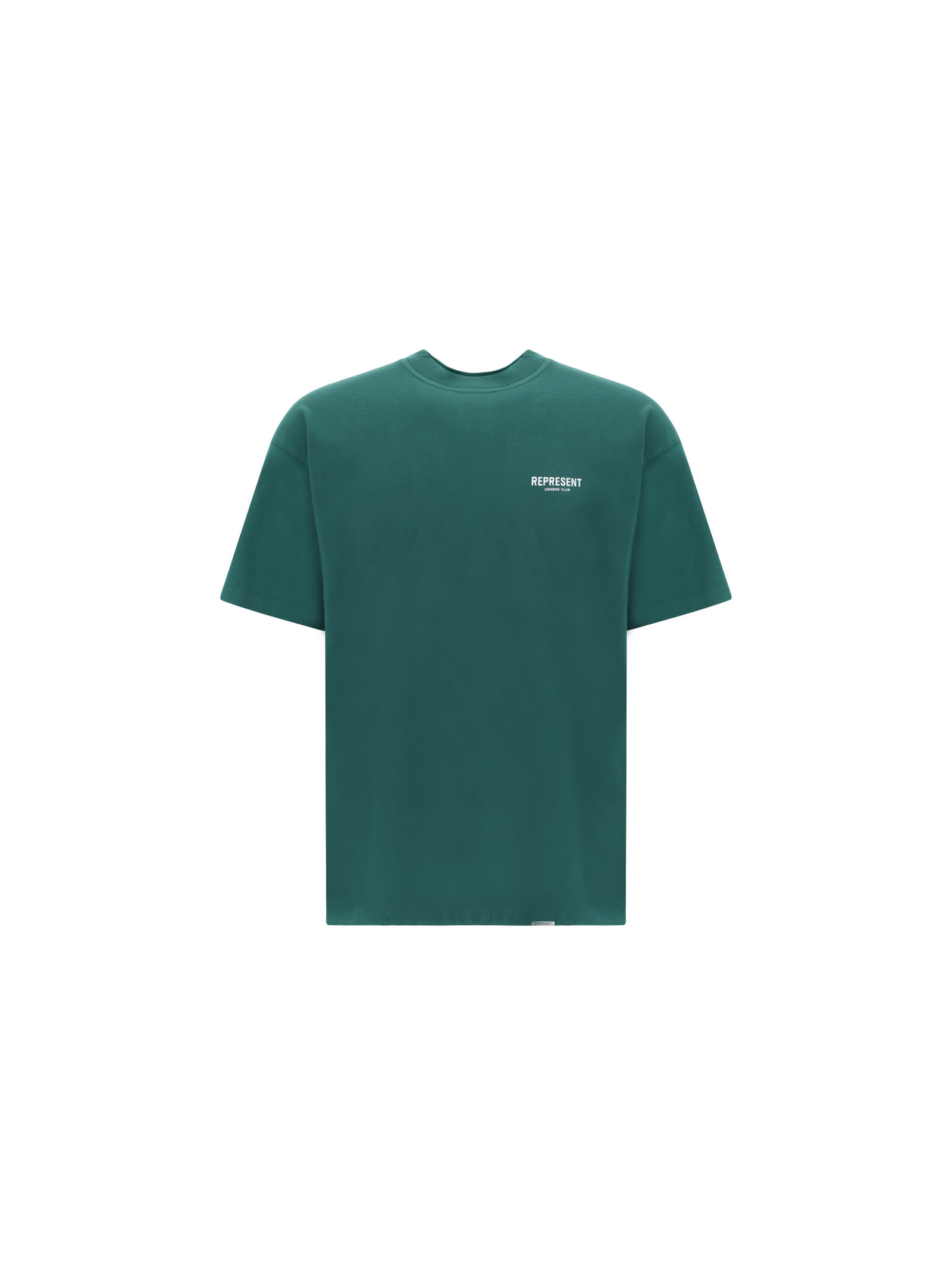 Represent Logo-print Short-sleeve T-shirt In Racing Green