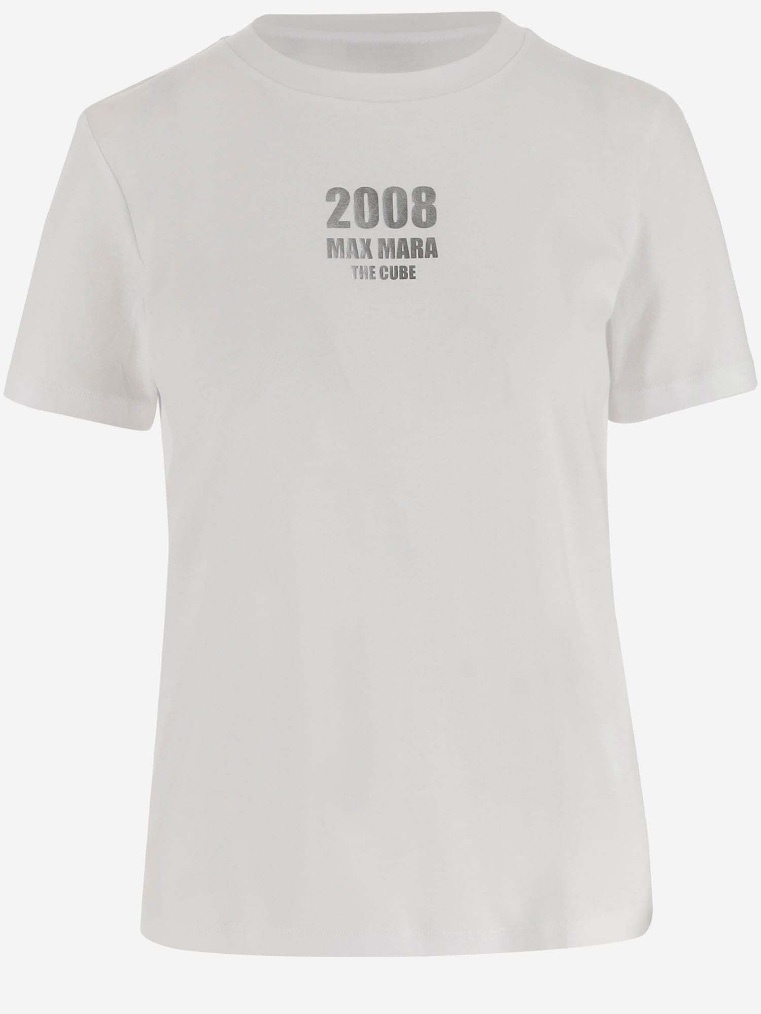 'S Max Mara Cotton T-shirt With Logo