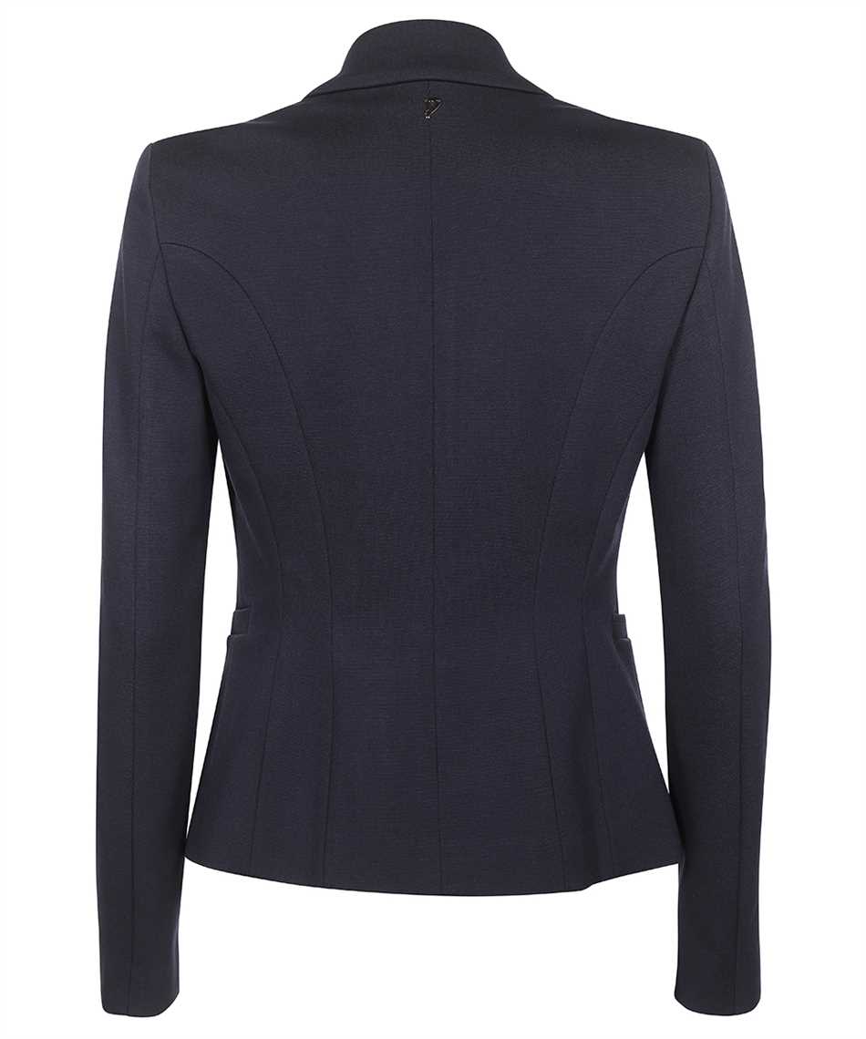 Shop Dondup Double Breasted Blazer In Blue