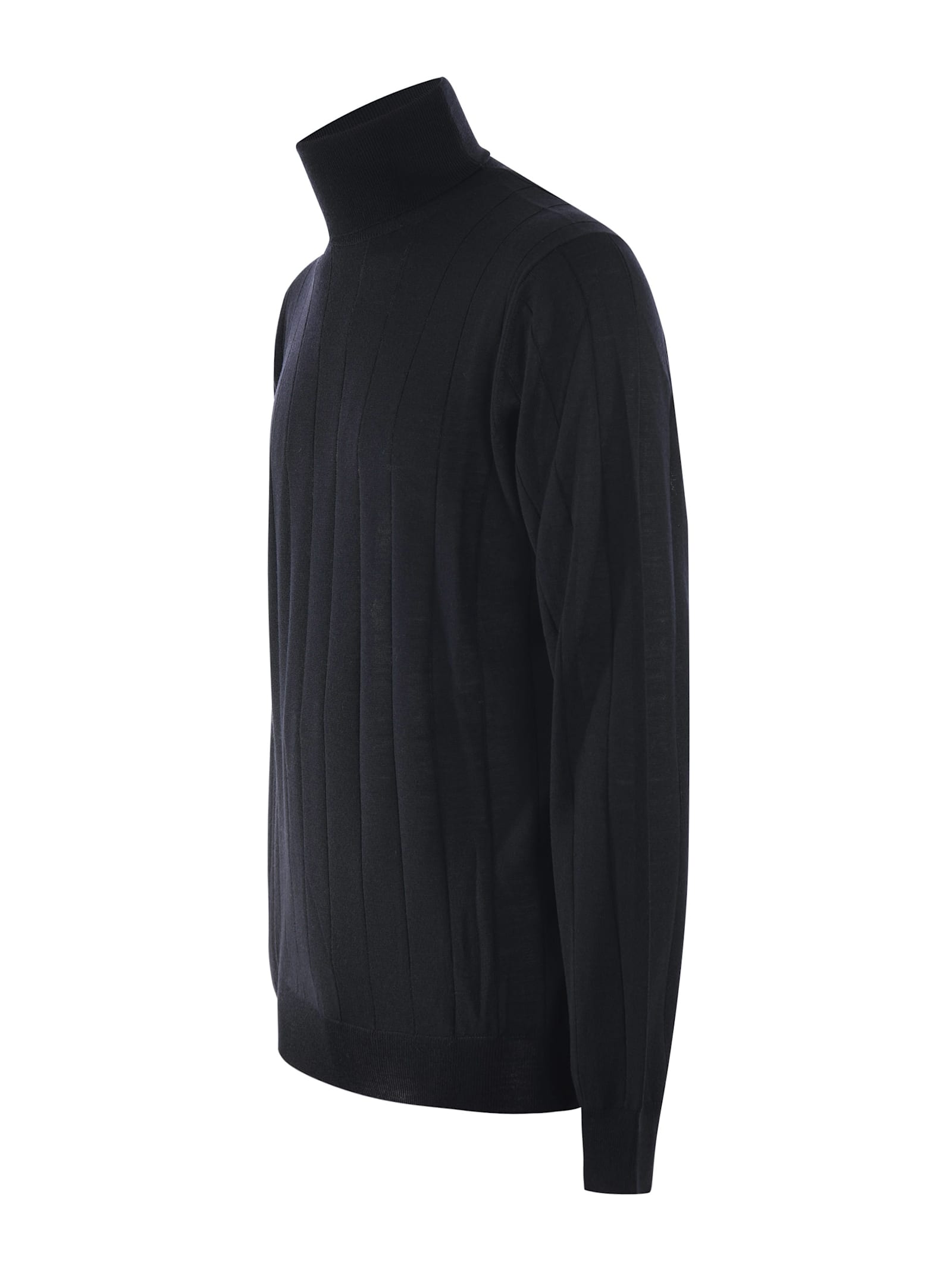 Shop Filippo De Laurentiis Turtleneck In Blue