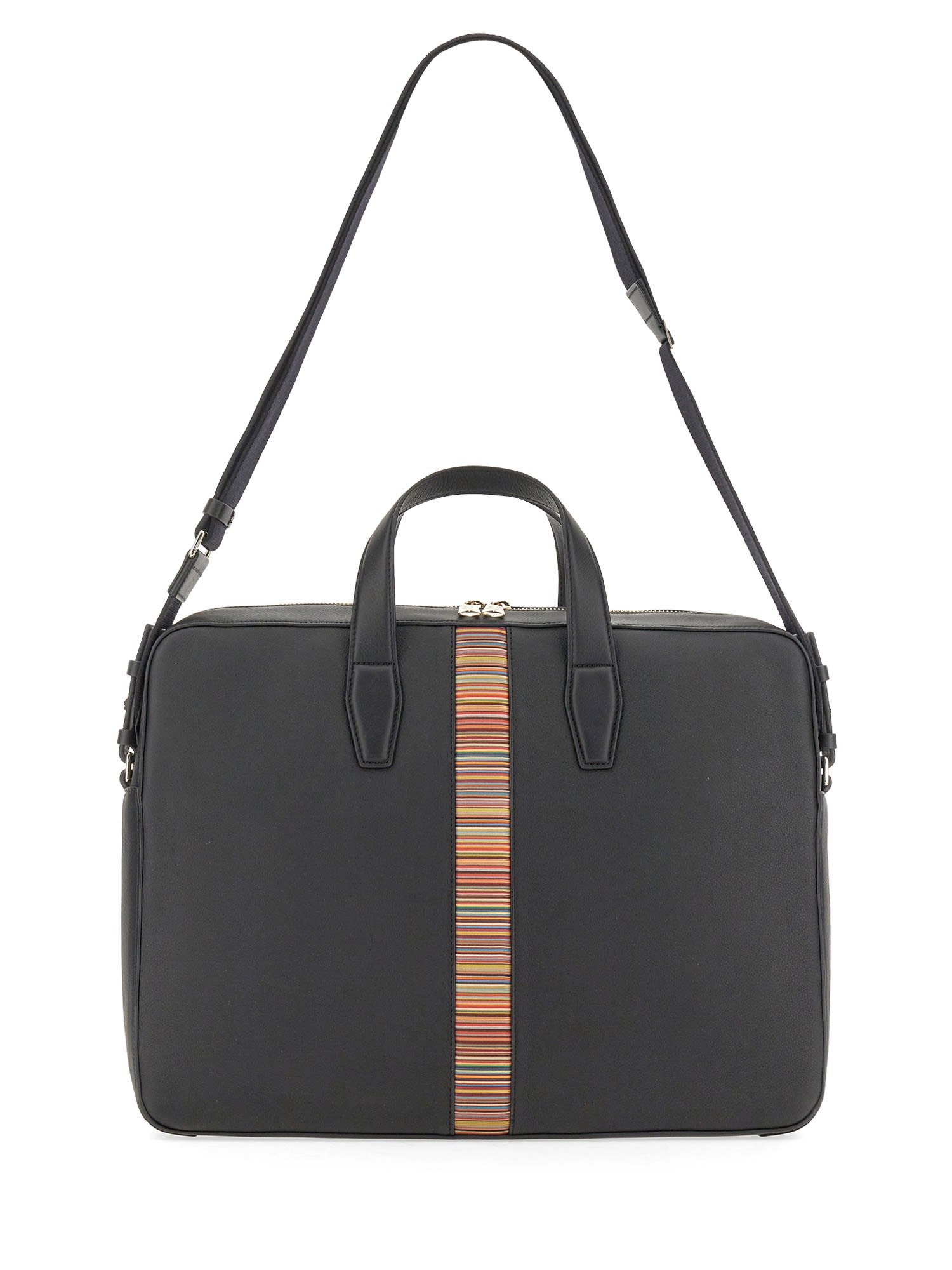 Shop Paul Smith Bag With Logo In Black