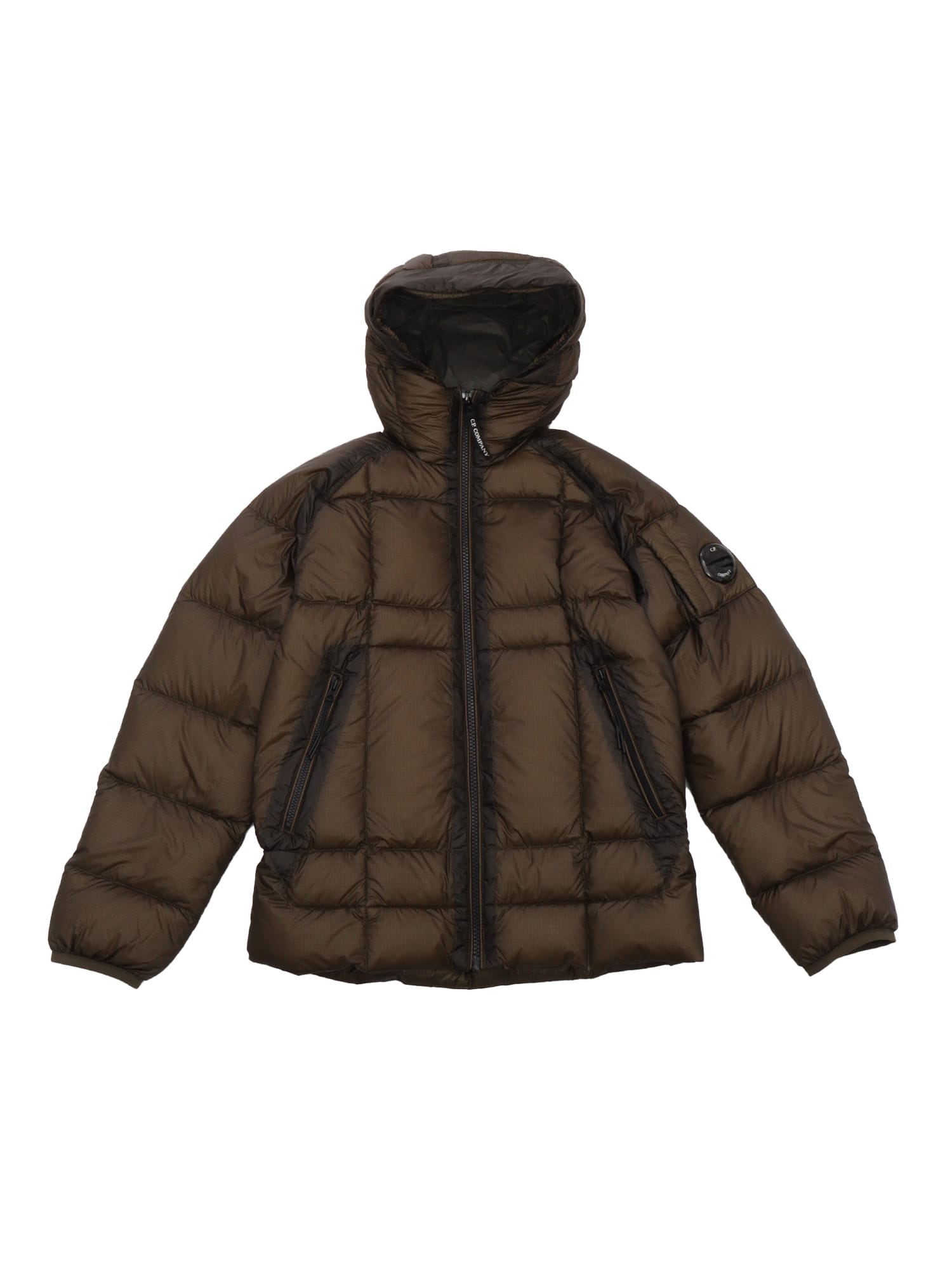 C.p. Company Undersixteen Jacket In Green