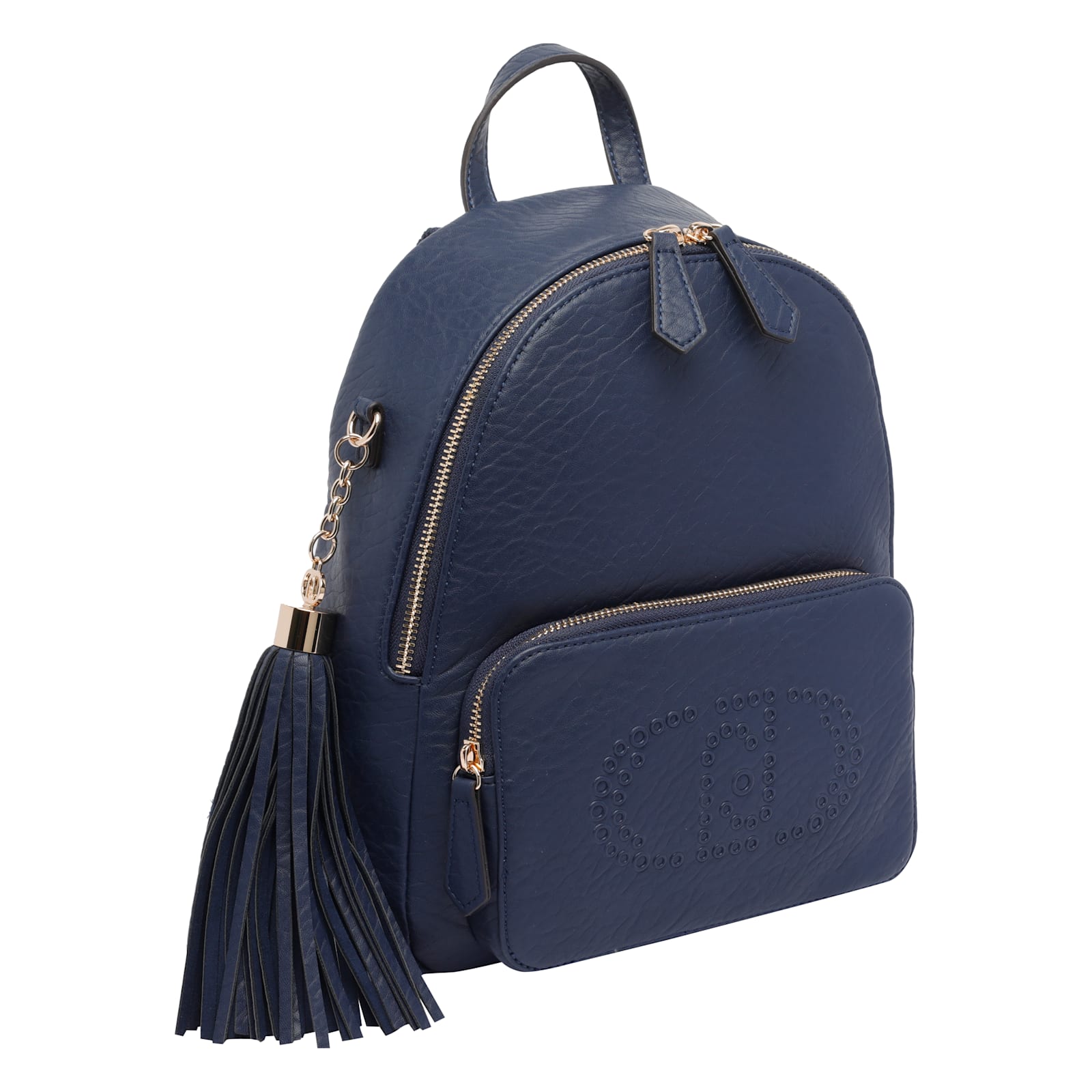 Liu •jo Versatile Backpack Featuring Multiple Elements In Blue