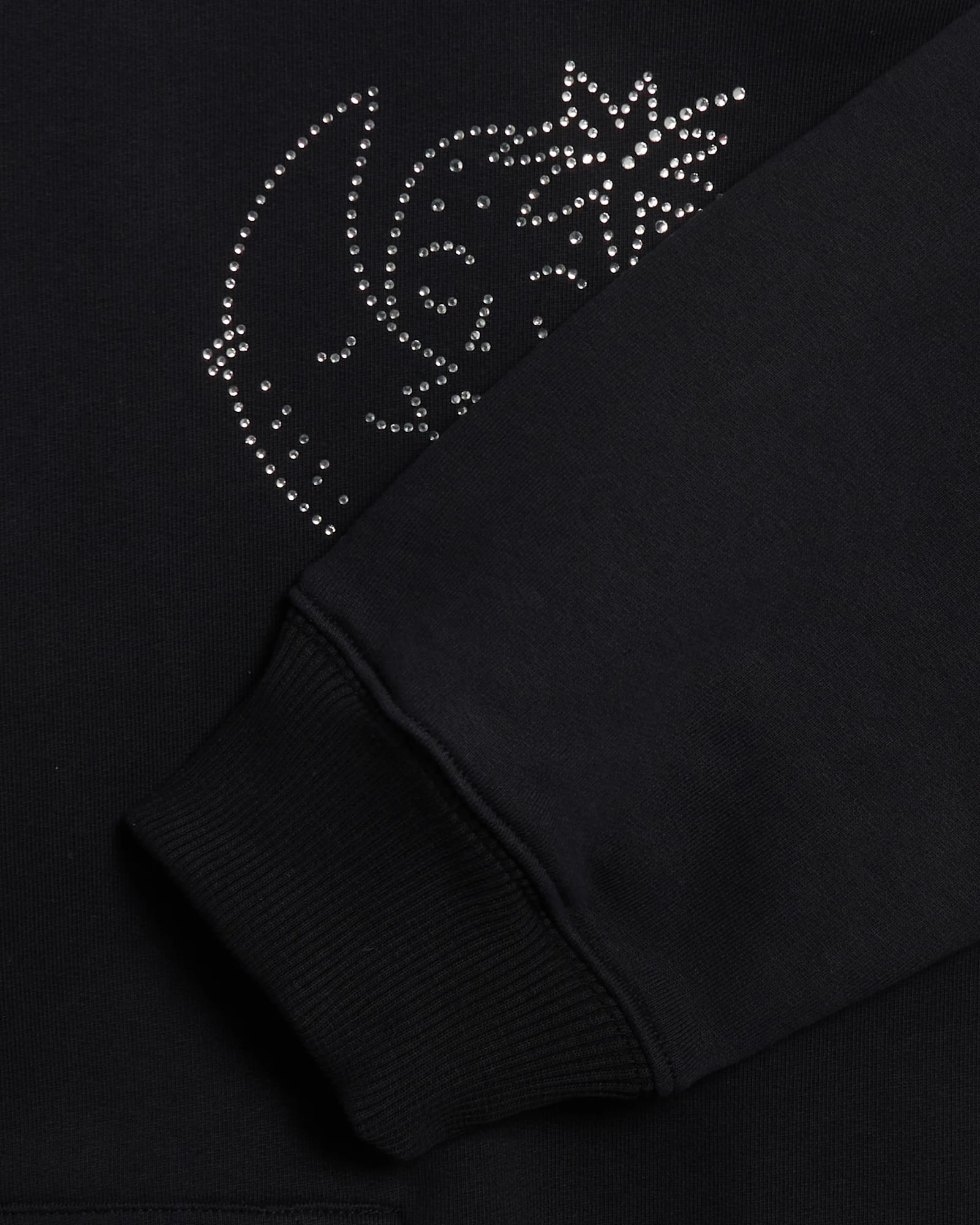 Sky High Farm Unisex Hoodie Knit In Black