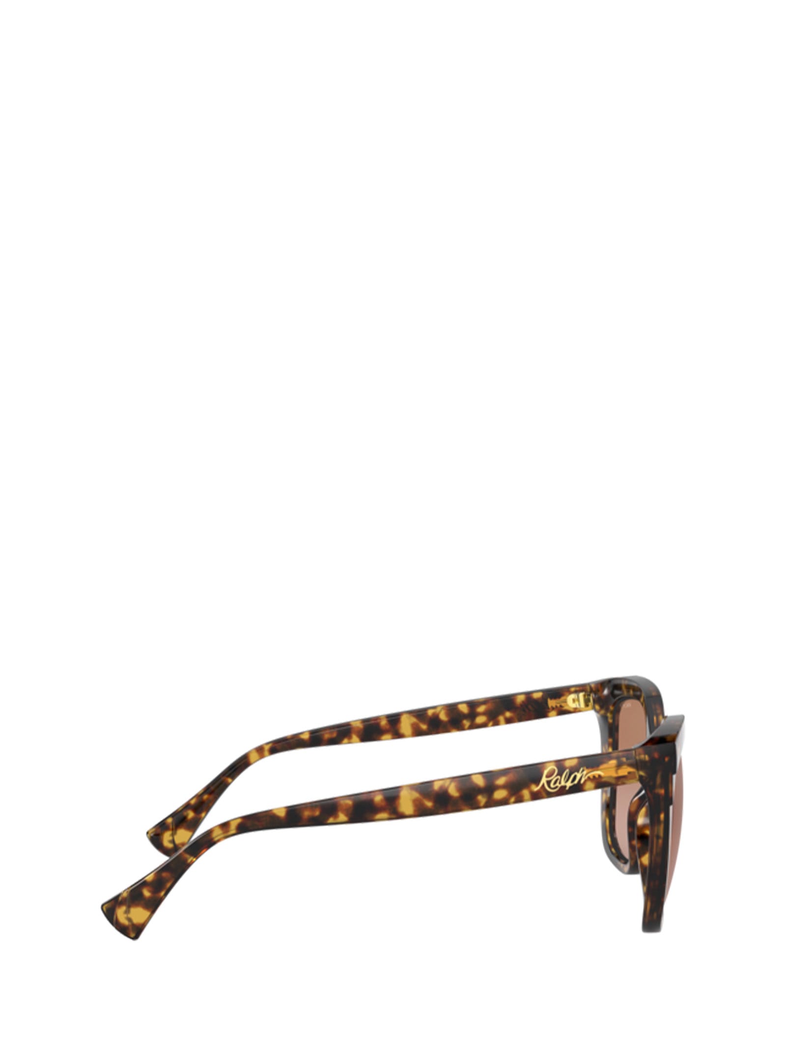 Shop Polo Ralph Lauren Ra5265 Shiny Sponged Havana Sunglasses
