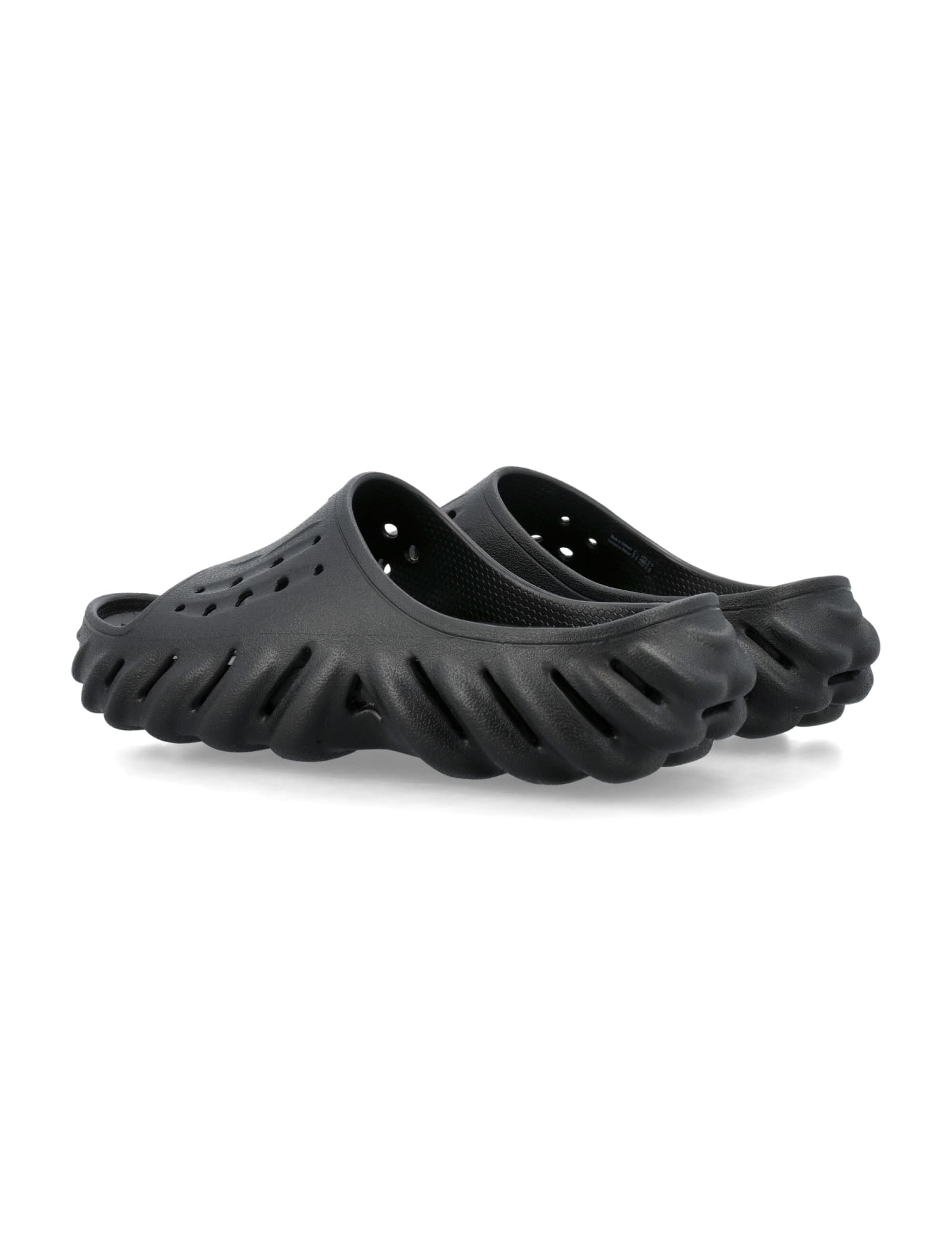 Shop Crocs Echo Slide In Black