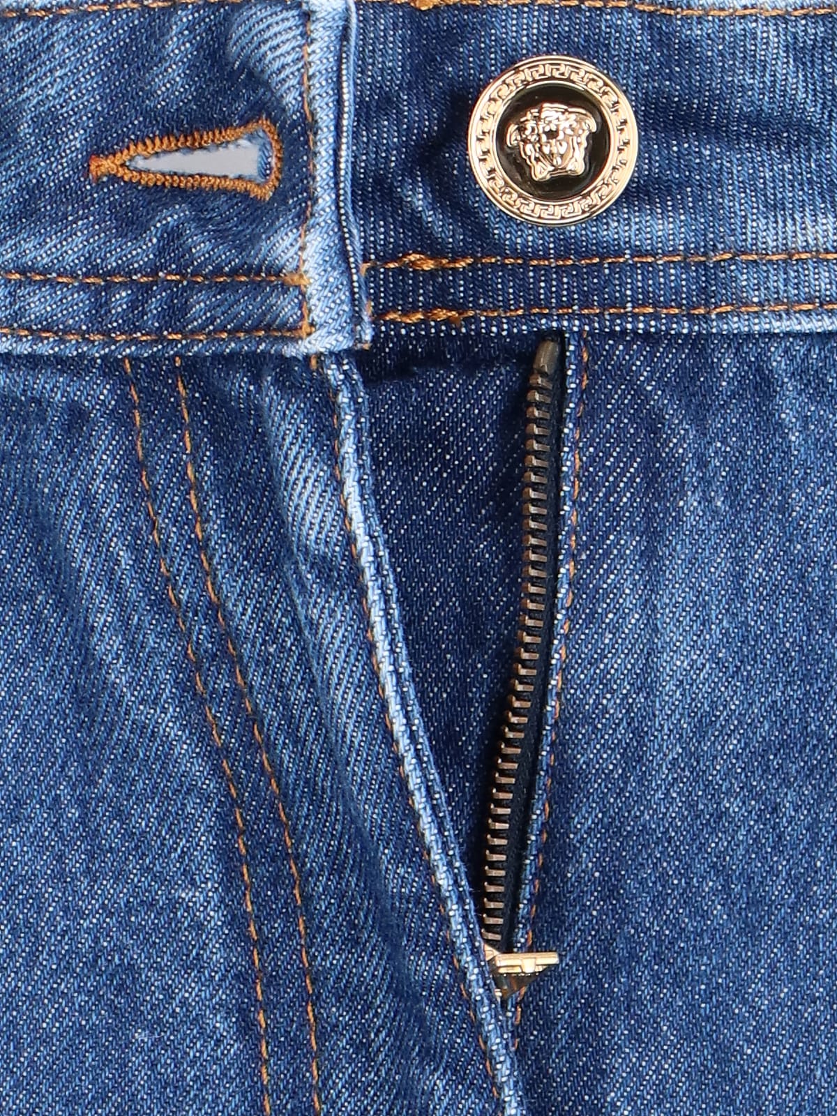 Versace Medusa 95 Jeans In Blue