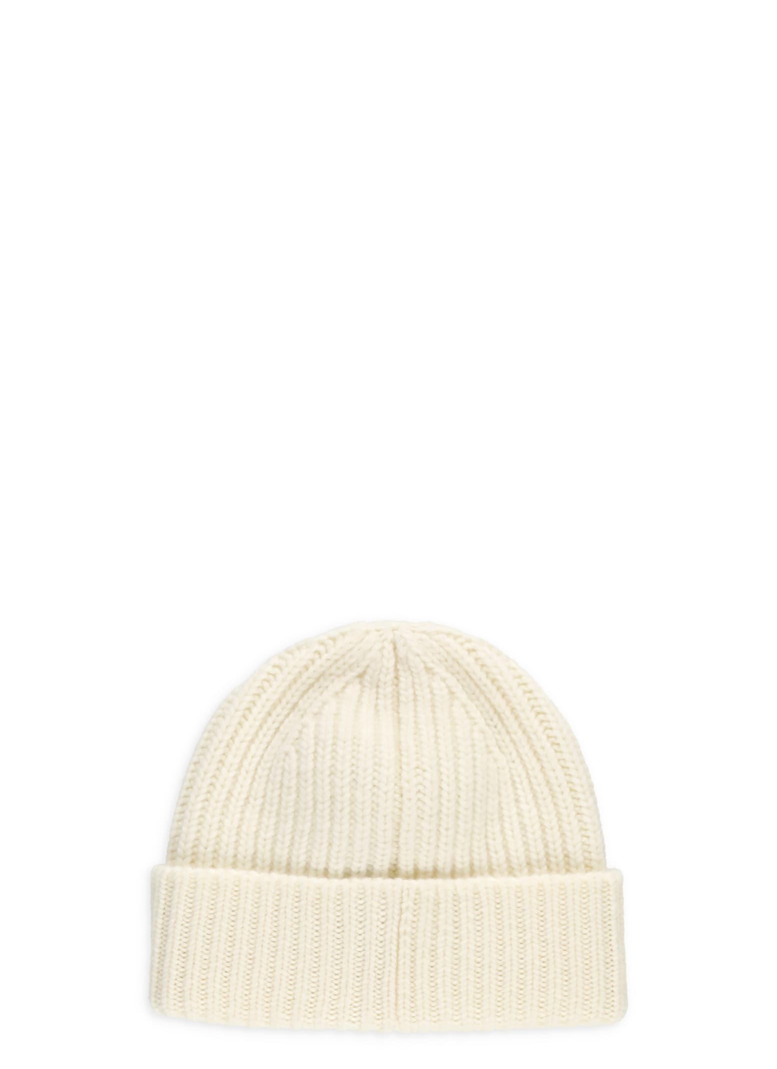 Golden Goose Damian Beanie In White