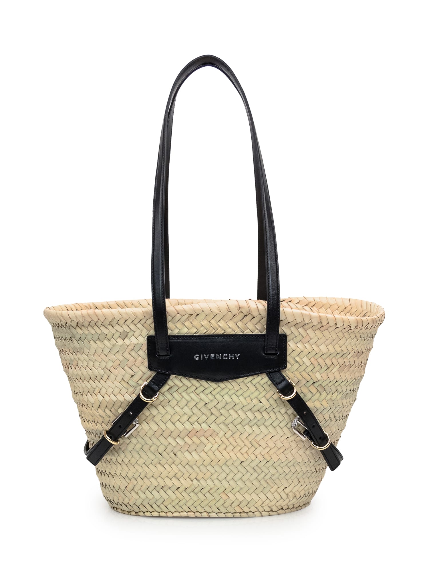 Shop Givenchy Voyou Basket Small Bag In Black