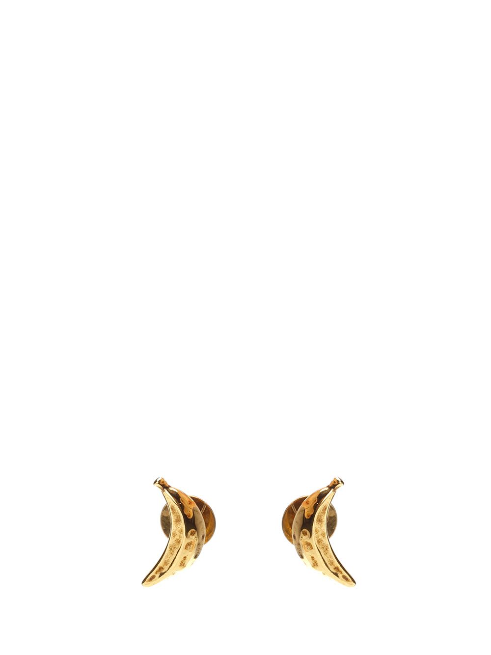 Shop Chloé Bananas Earrings In Gold