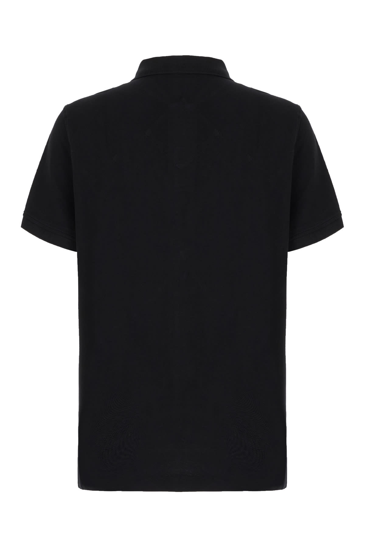 CANADA GOOSE BLACK PIQUET POLO SHIRT